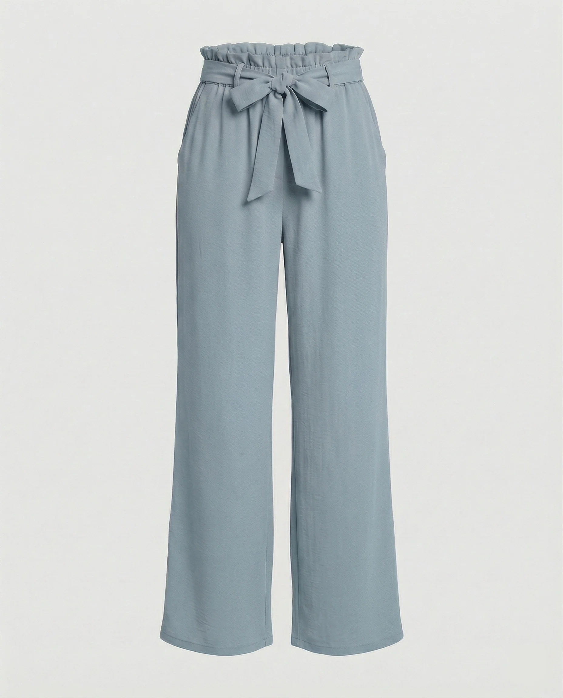 Damen Stoffhose Damen High Waist weit - Image 7