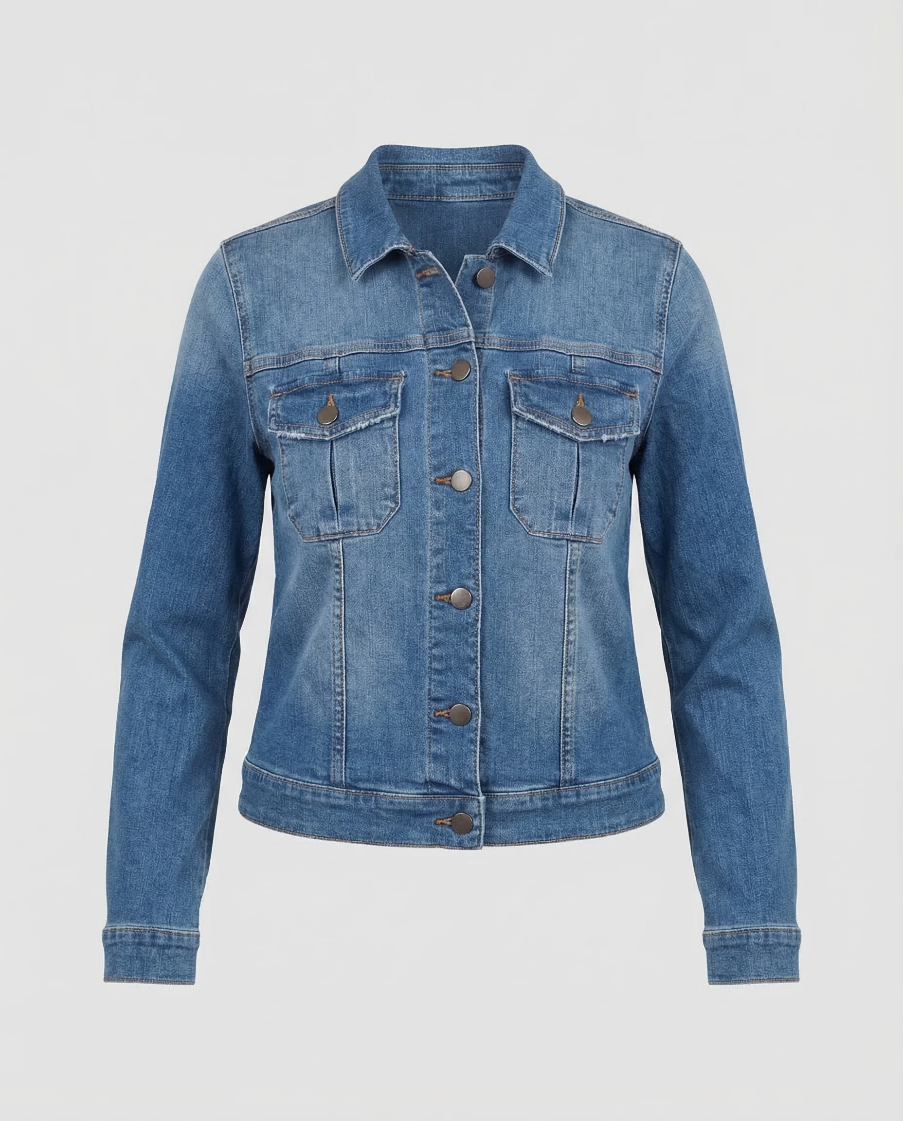 Damen Jeansjacke Tailliert - Image 5