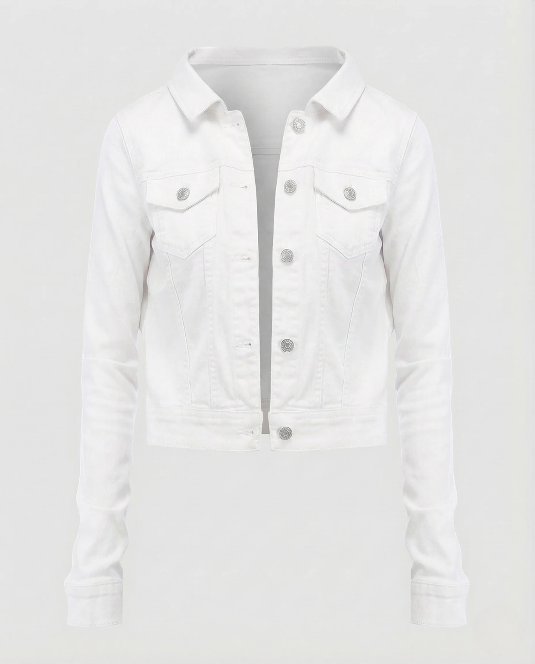Damen Trucker Jeansjacke Tailliert - Image 7
