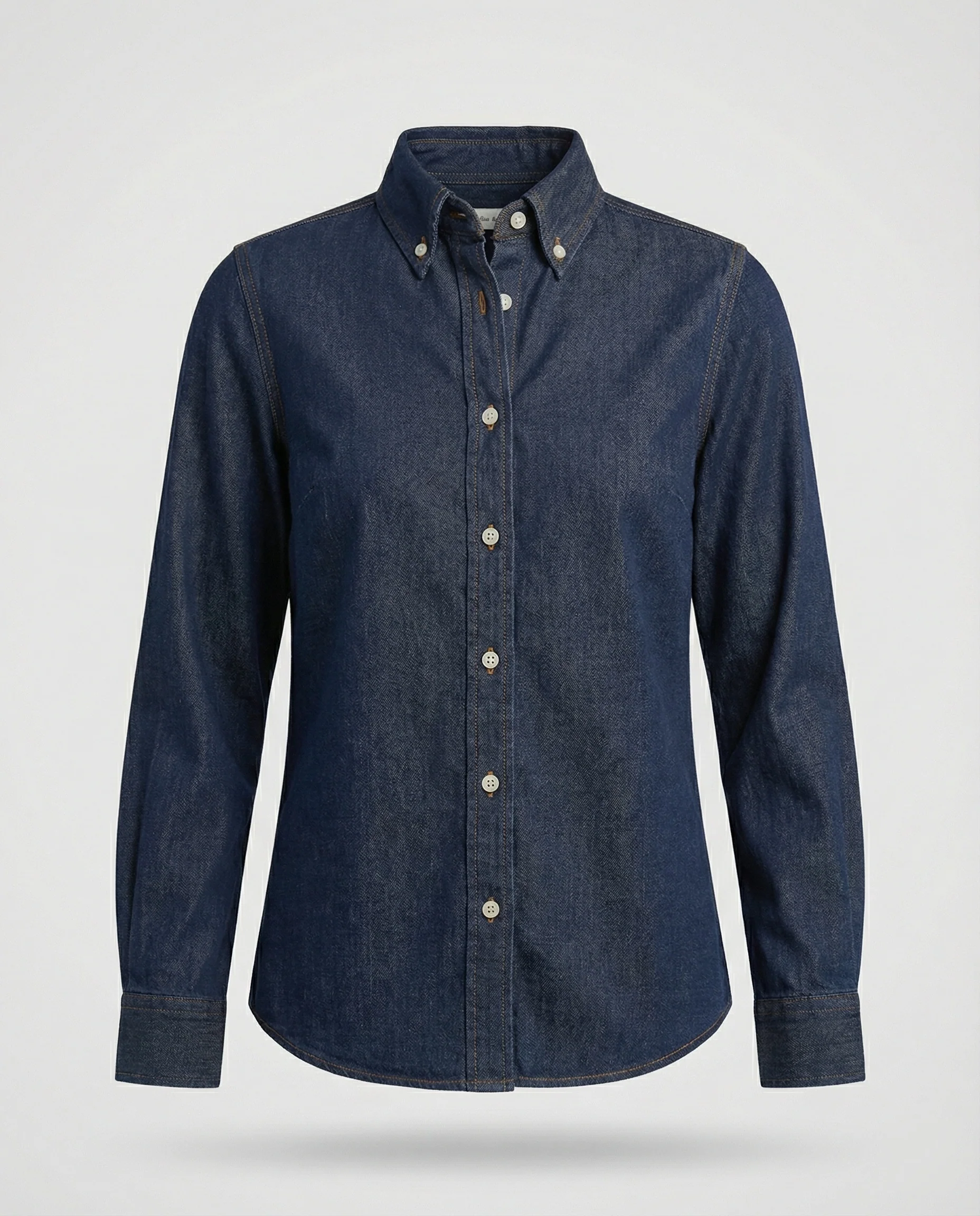 Damen Langarmhemd aus Denim - Image 5