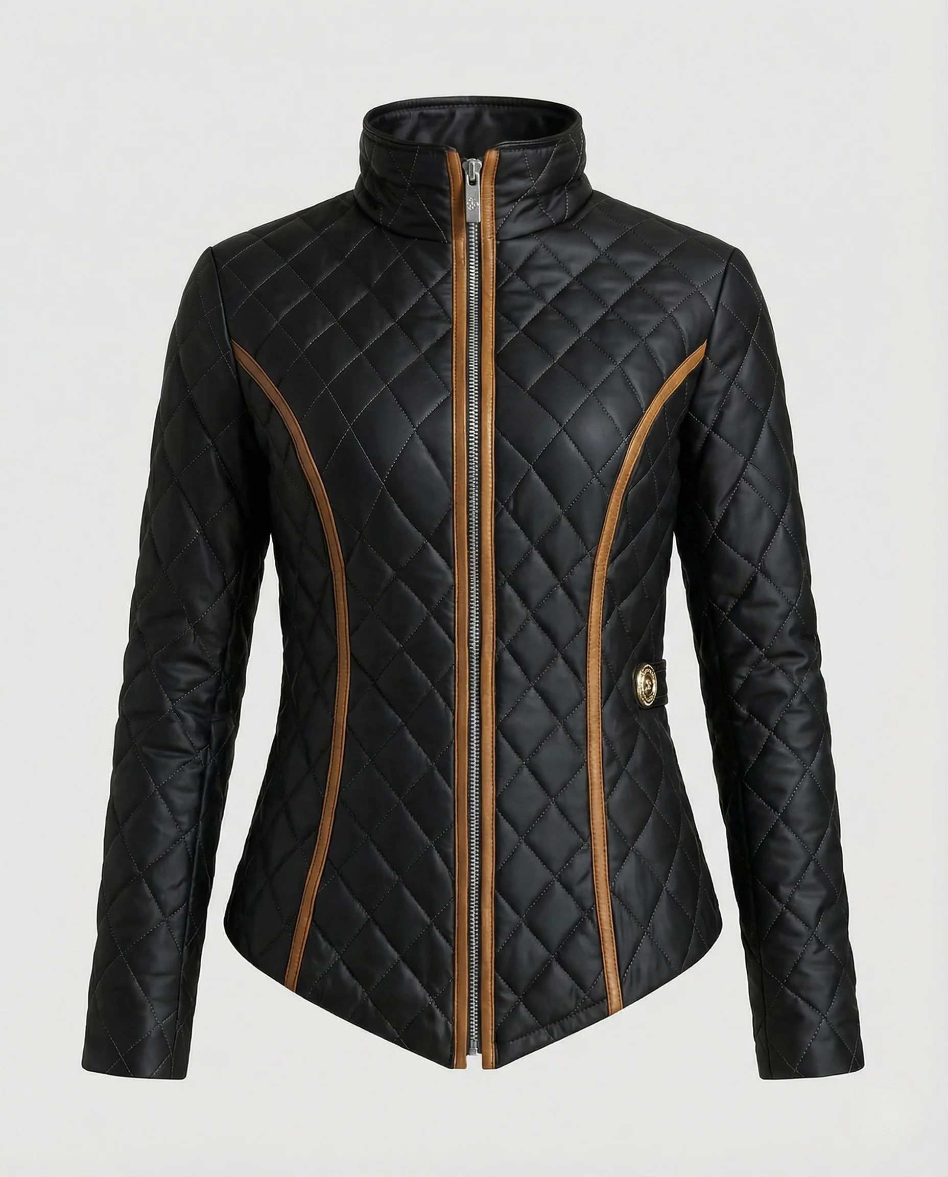 Damen Steppjacke mit Stehkragen - Image 5