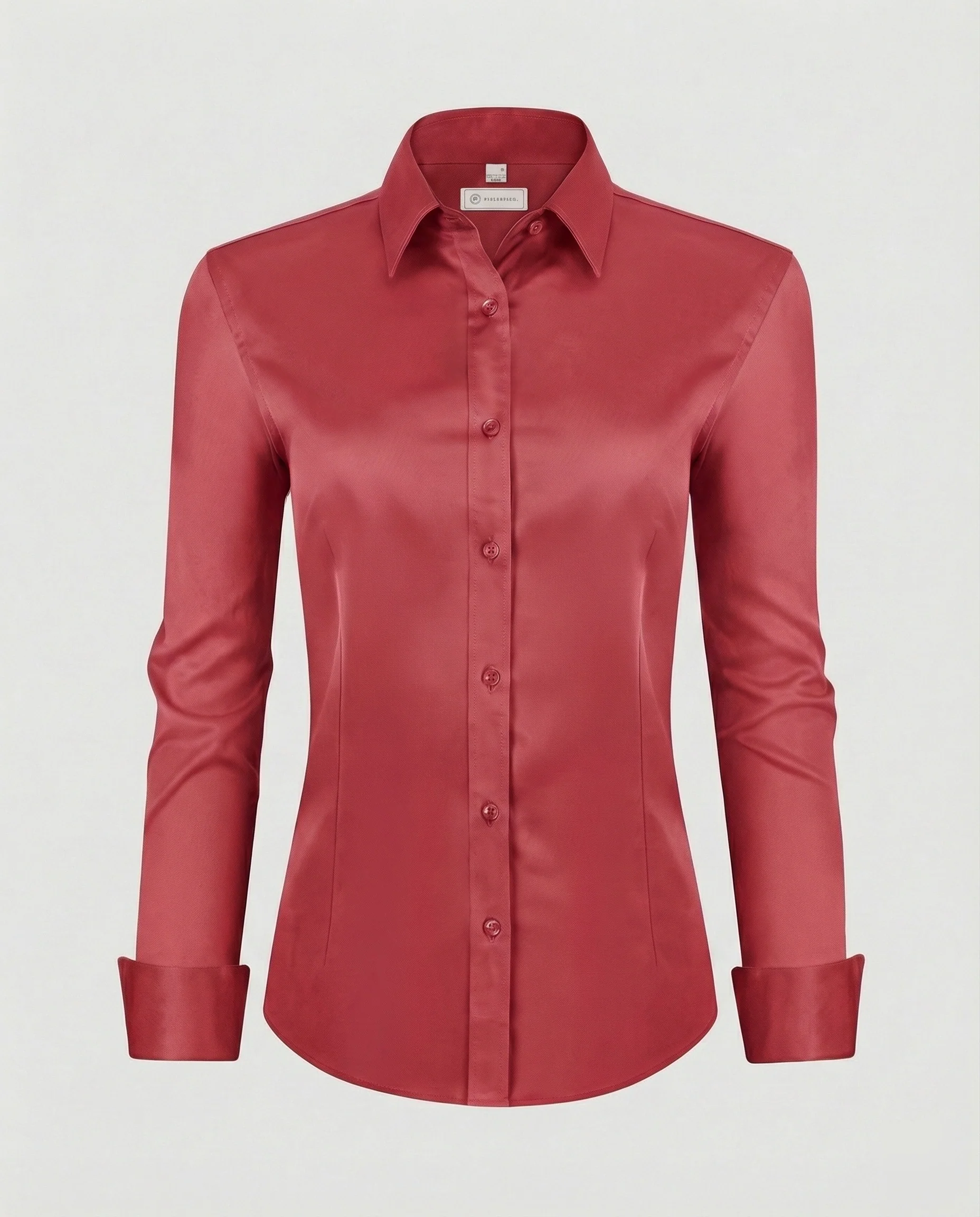 Damen Hemdbluse Stretch tailliert - Image 6