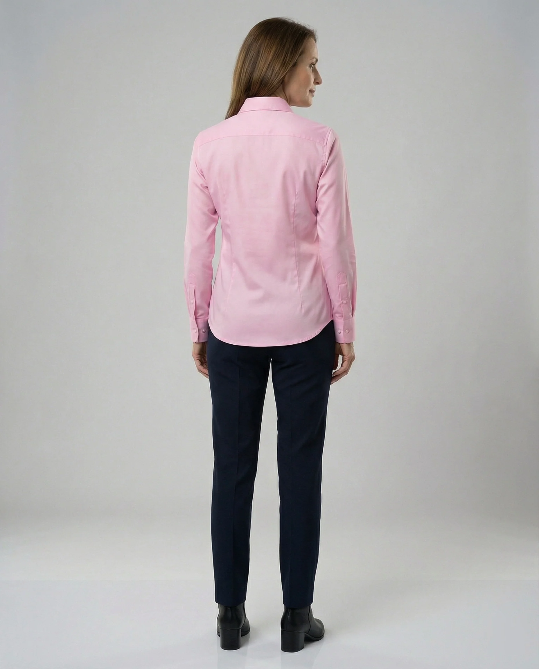 Damen Hemdbluse Stretch tailliert - Image 7