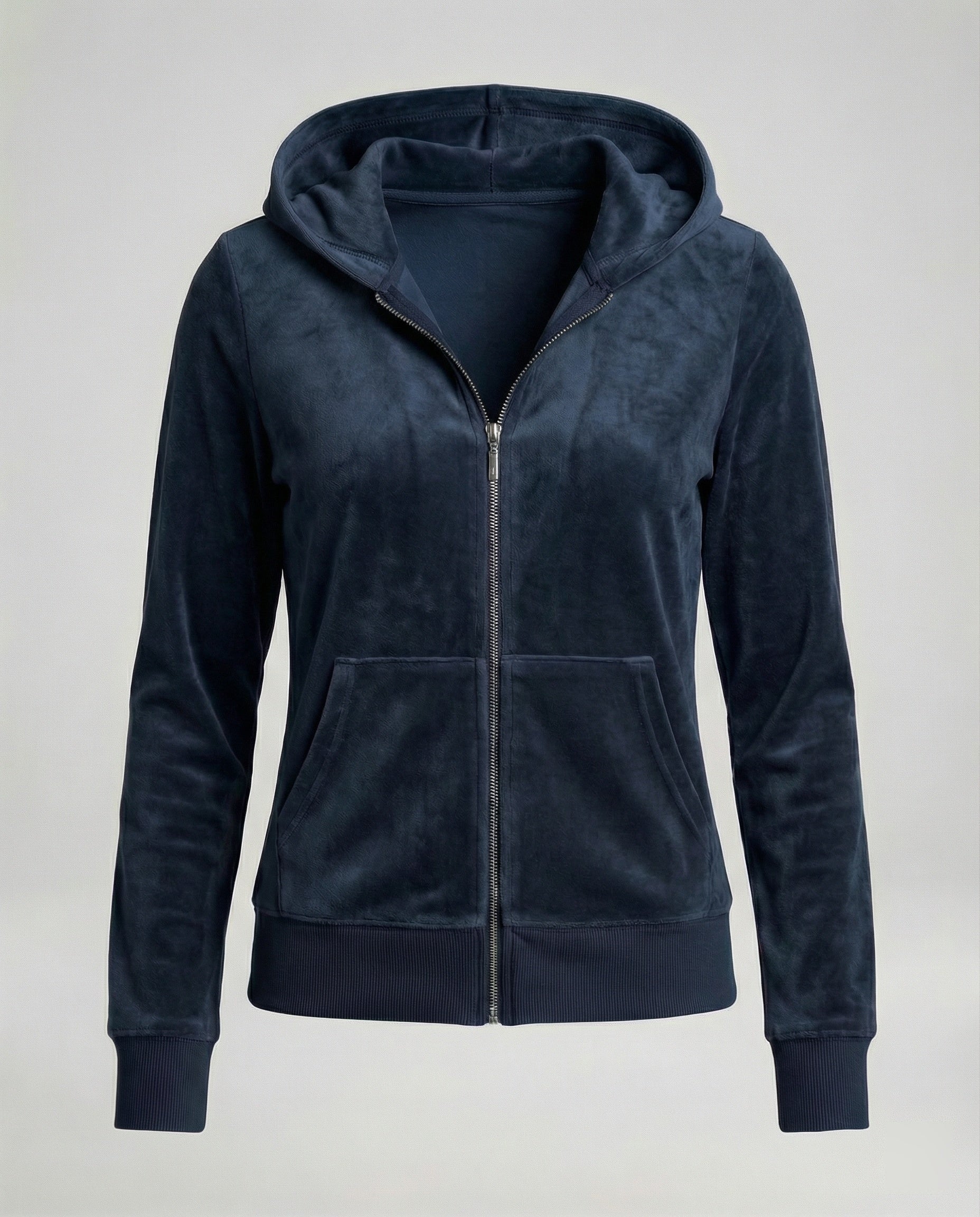 Freizeitkleidung Damen Velours Joggingjacke - Image 9