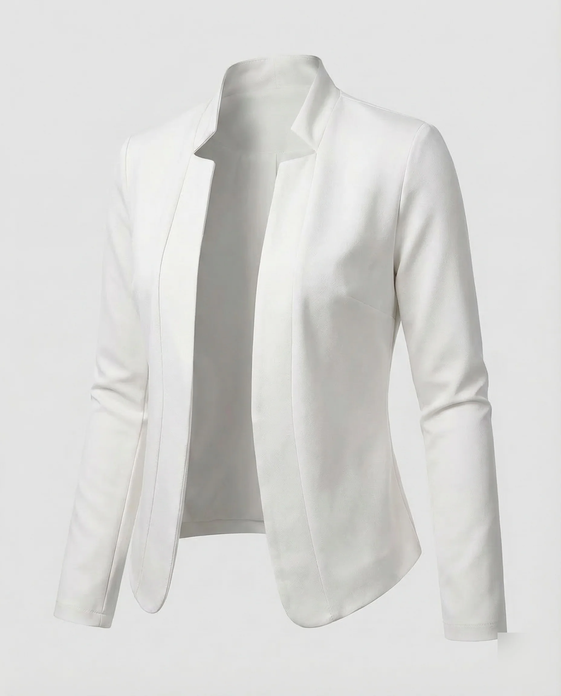 Damen Blazer Stehkragen Tailliert - Image 10