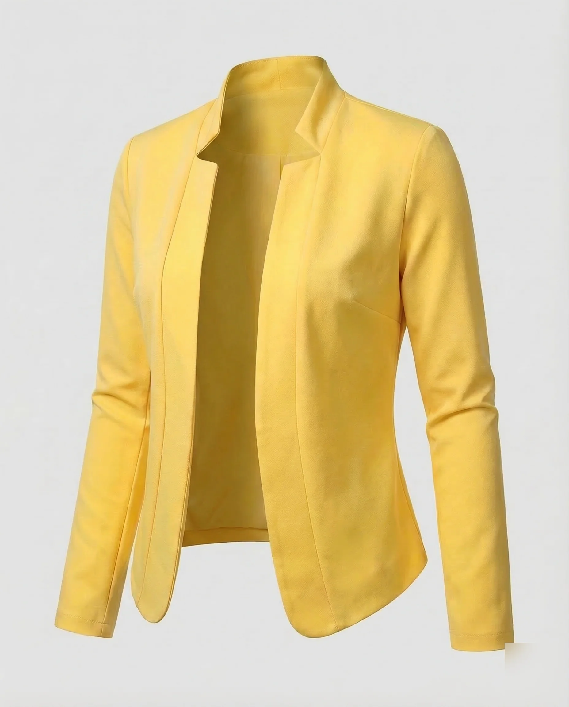 Damen Blazer Stehkragen Tailliert - Image 11