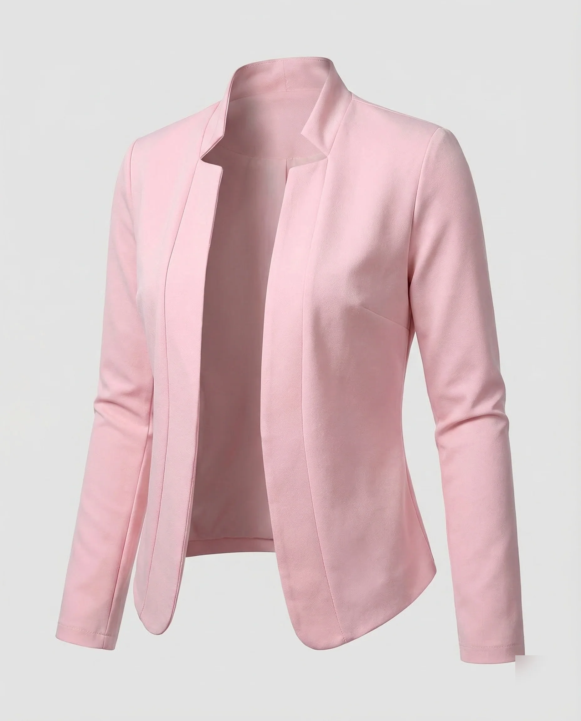Damen Blazer Stehkragen Tailliert - Image 5