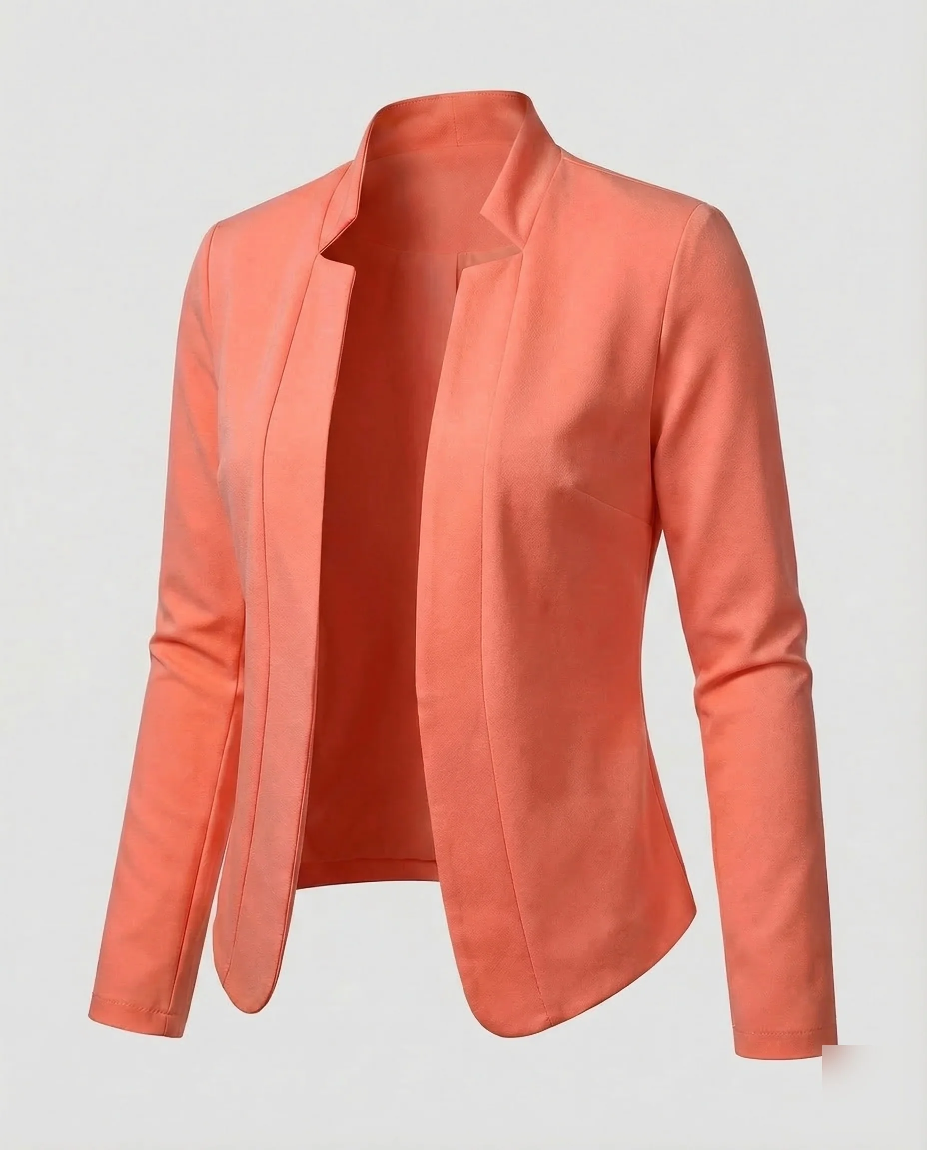 Damen Blazer Stehkragen Tailliert - Image 9