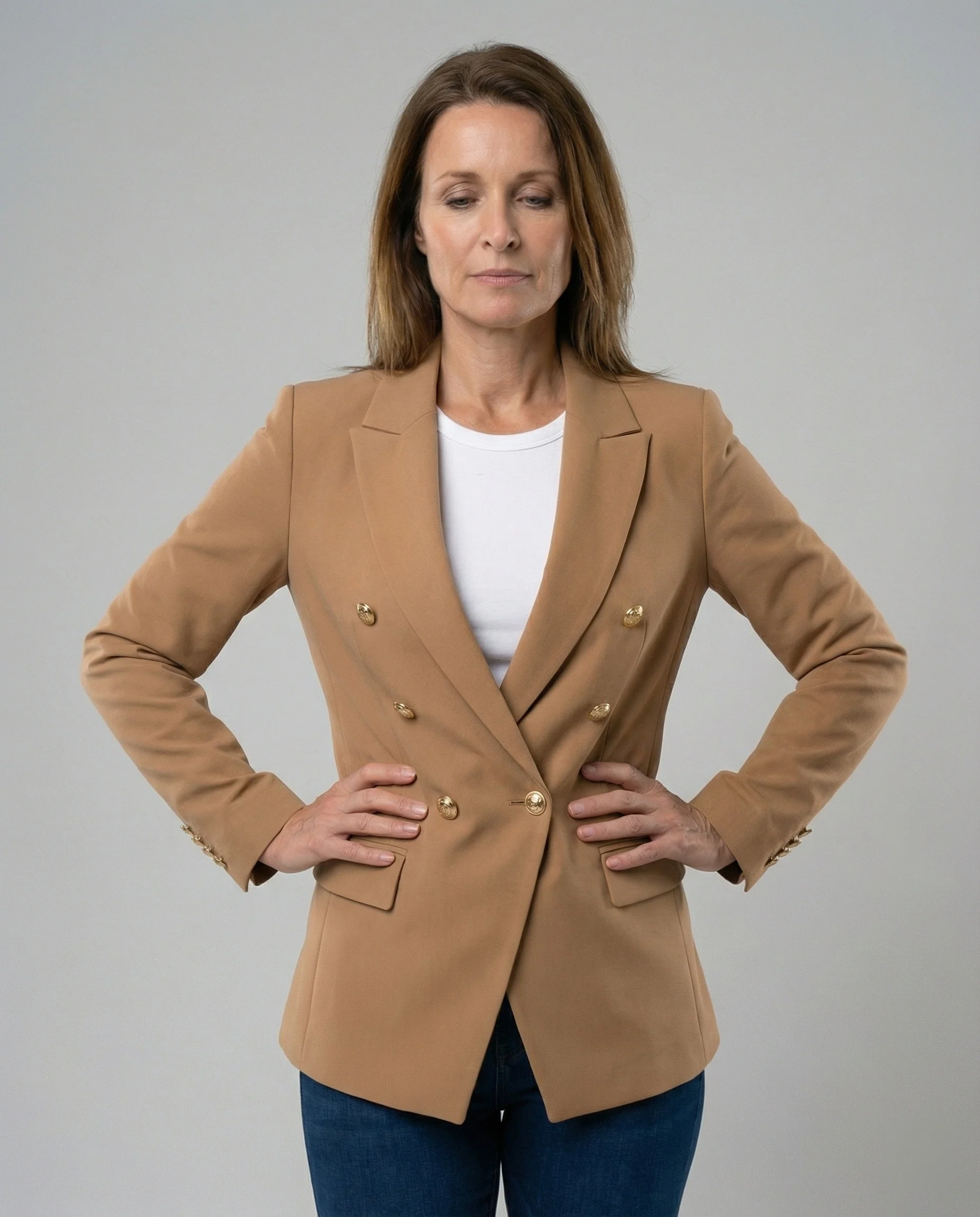 Damen Blazer Doppelreiher elegant - Image 8