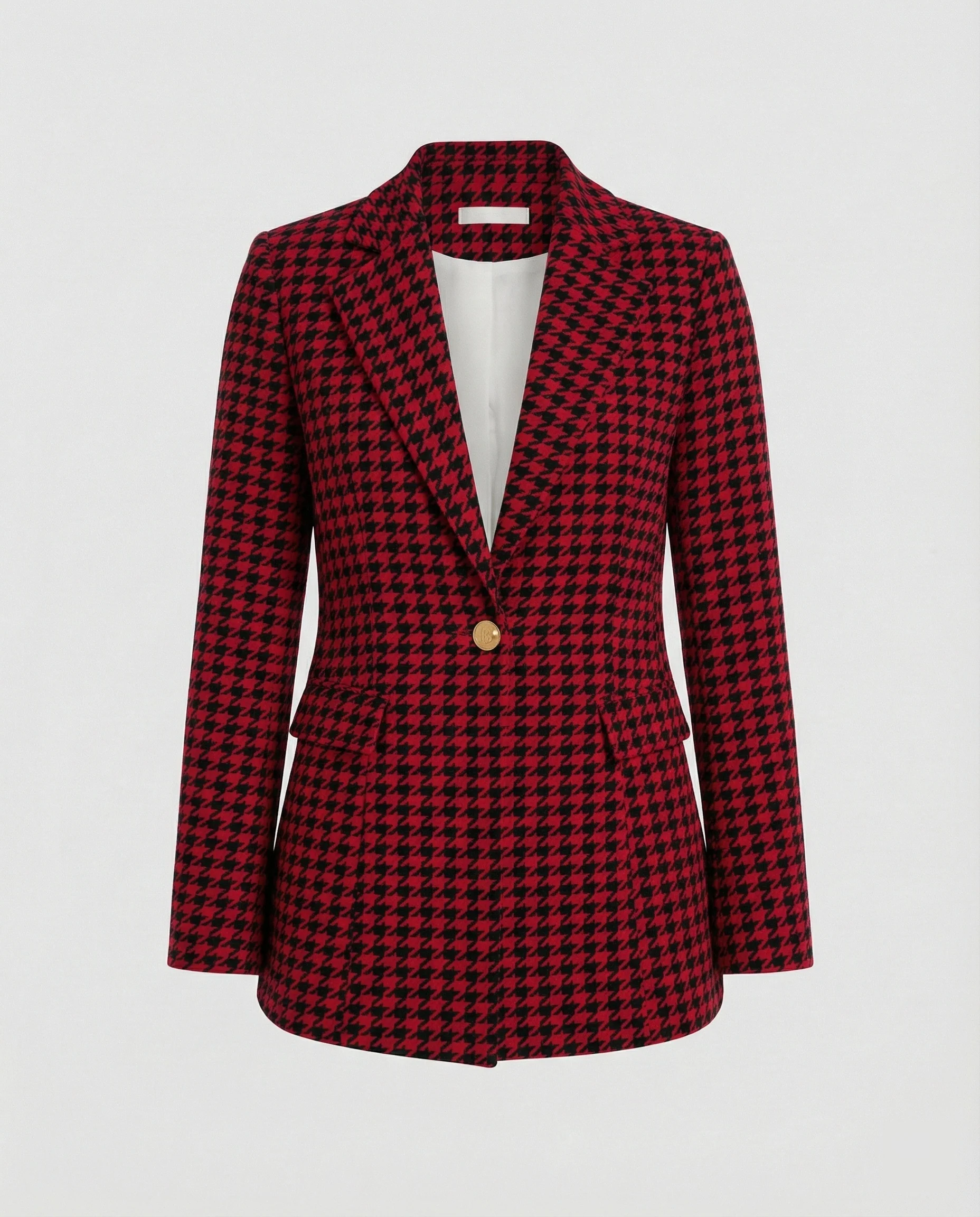 Damen Blazer Hahnentritt tailliert - Image 5