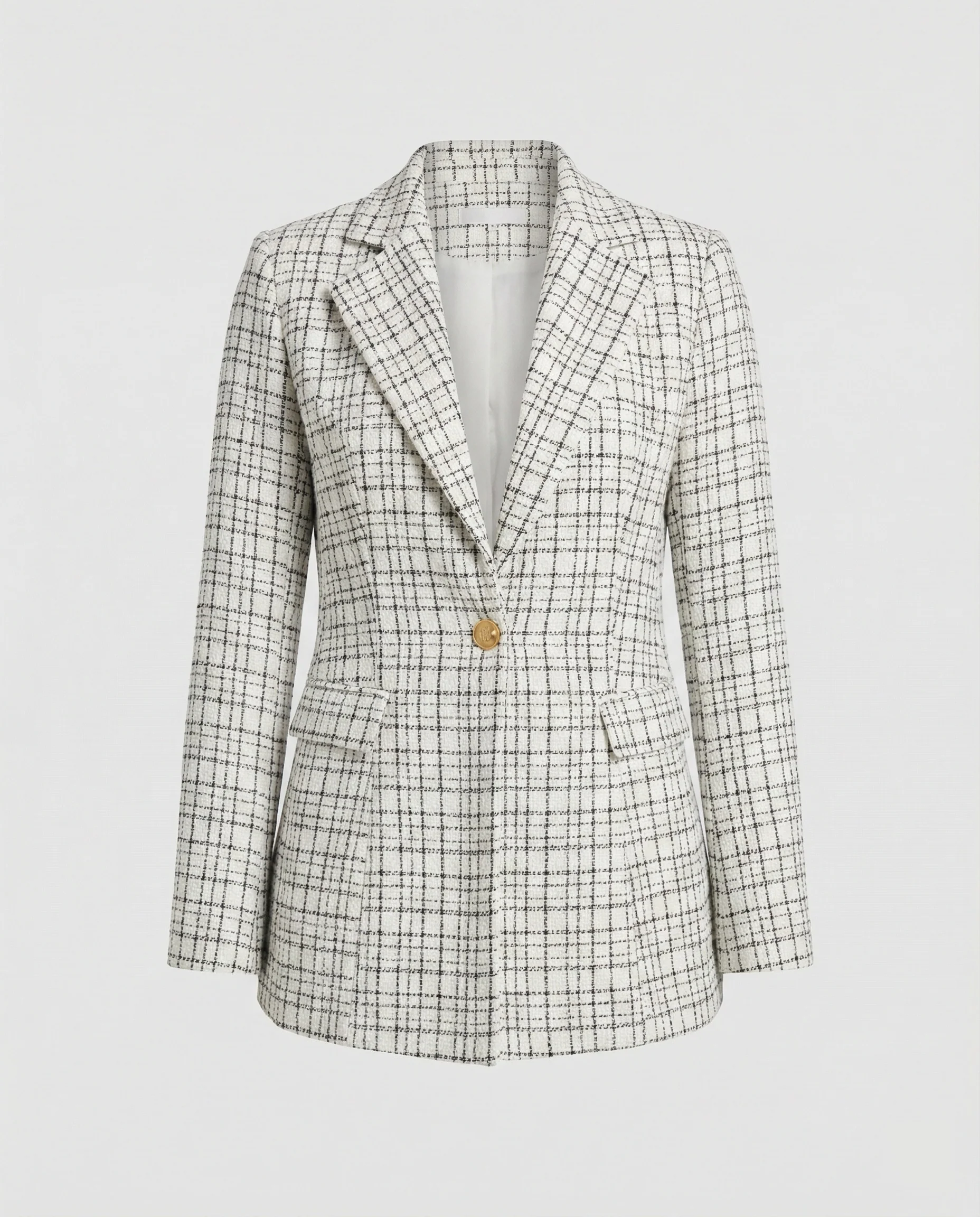 Damen Blazer Hahnentritt tailliert - Image 9