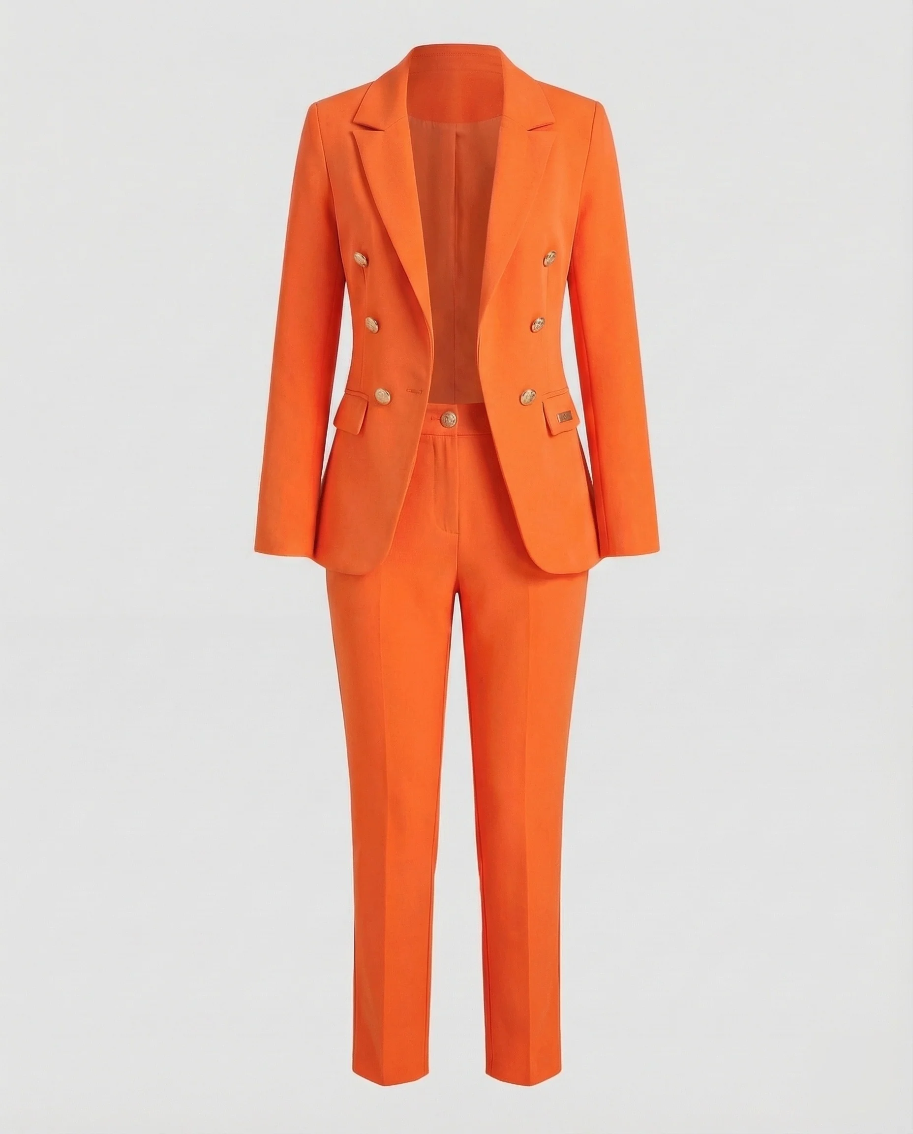 Damen Hosenanzug mit zweireihigem Blazer - Image 7