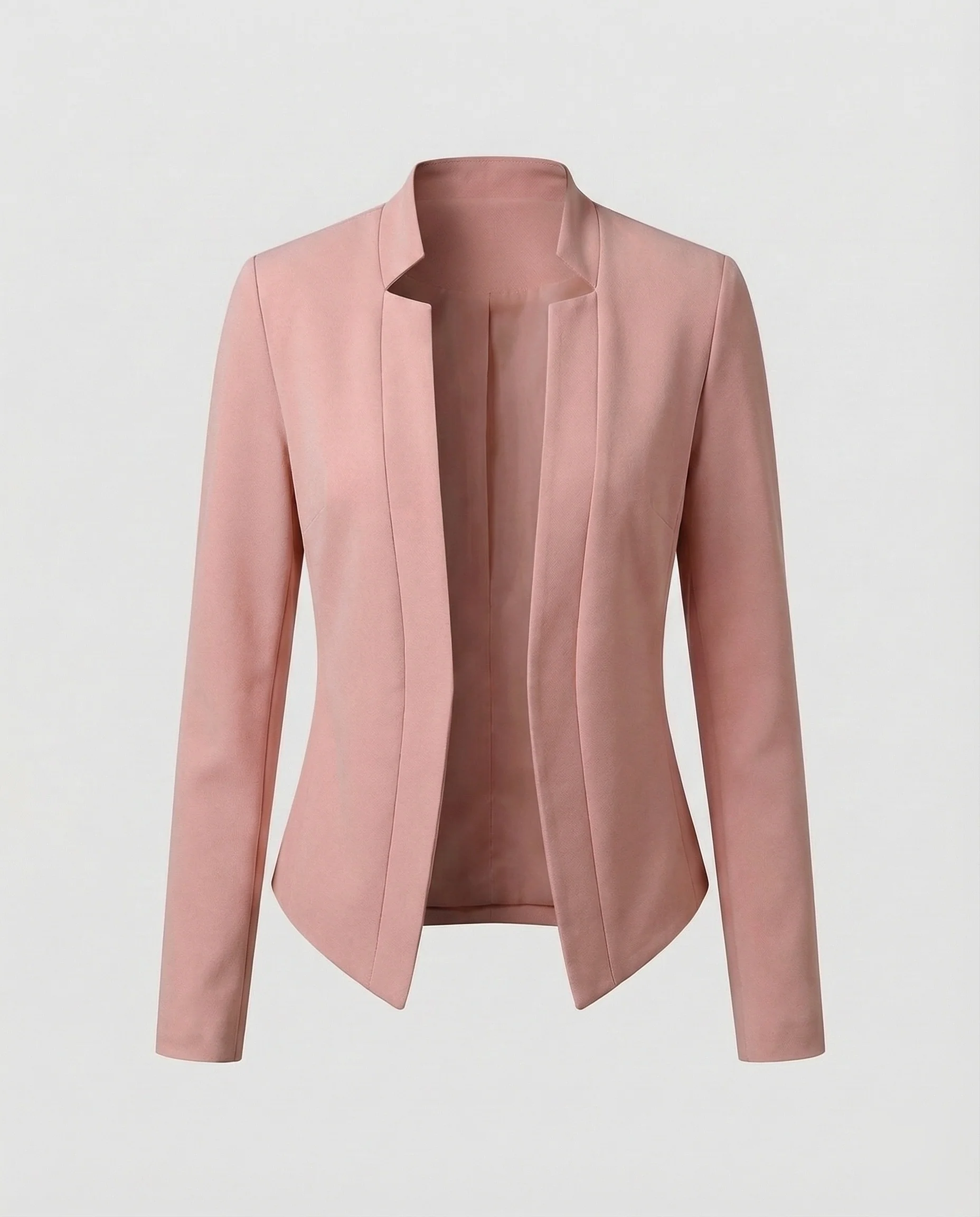 Damen Jersey Blazer Stehkragen - Image 10