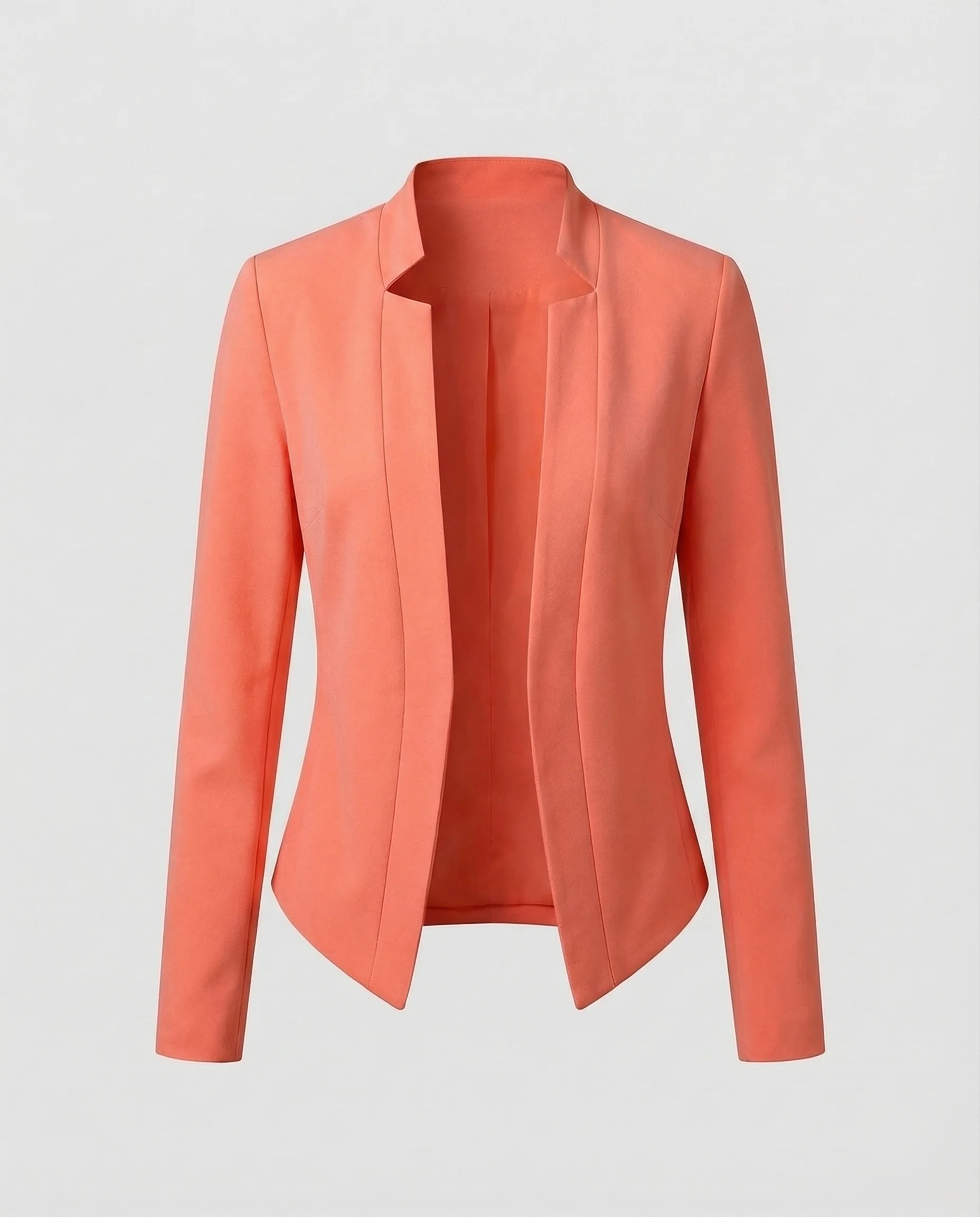 Damen Jersey Blazer Stehkragen - Image 13