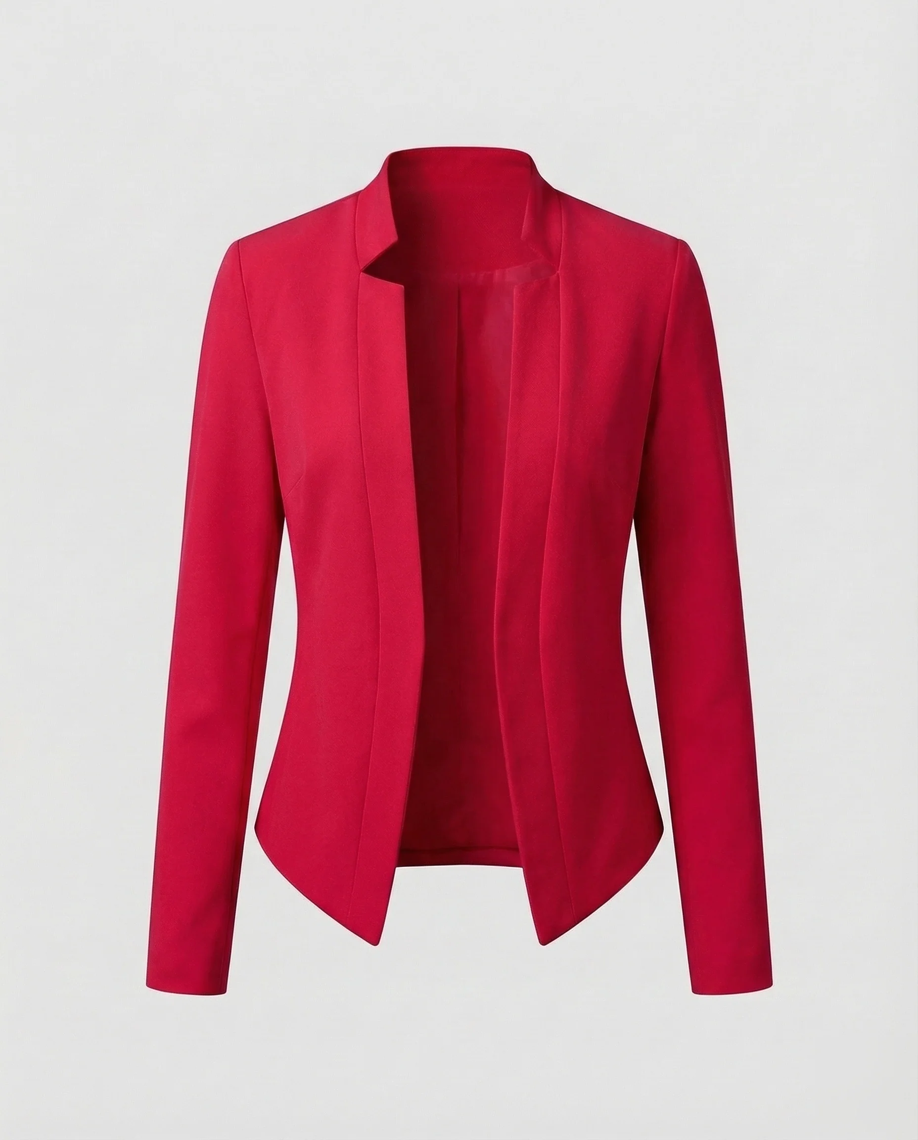 Damen Jersey Blazer Stehkragen - Image 9