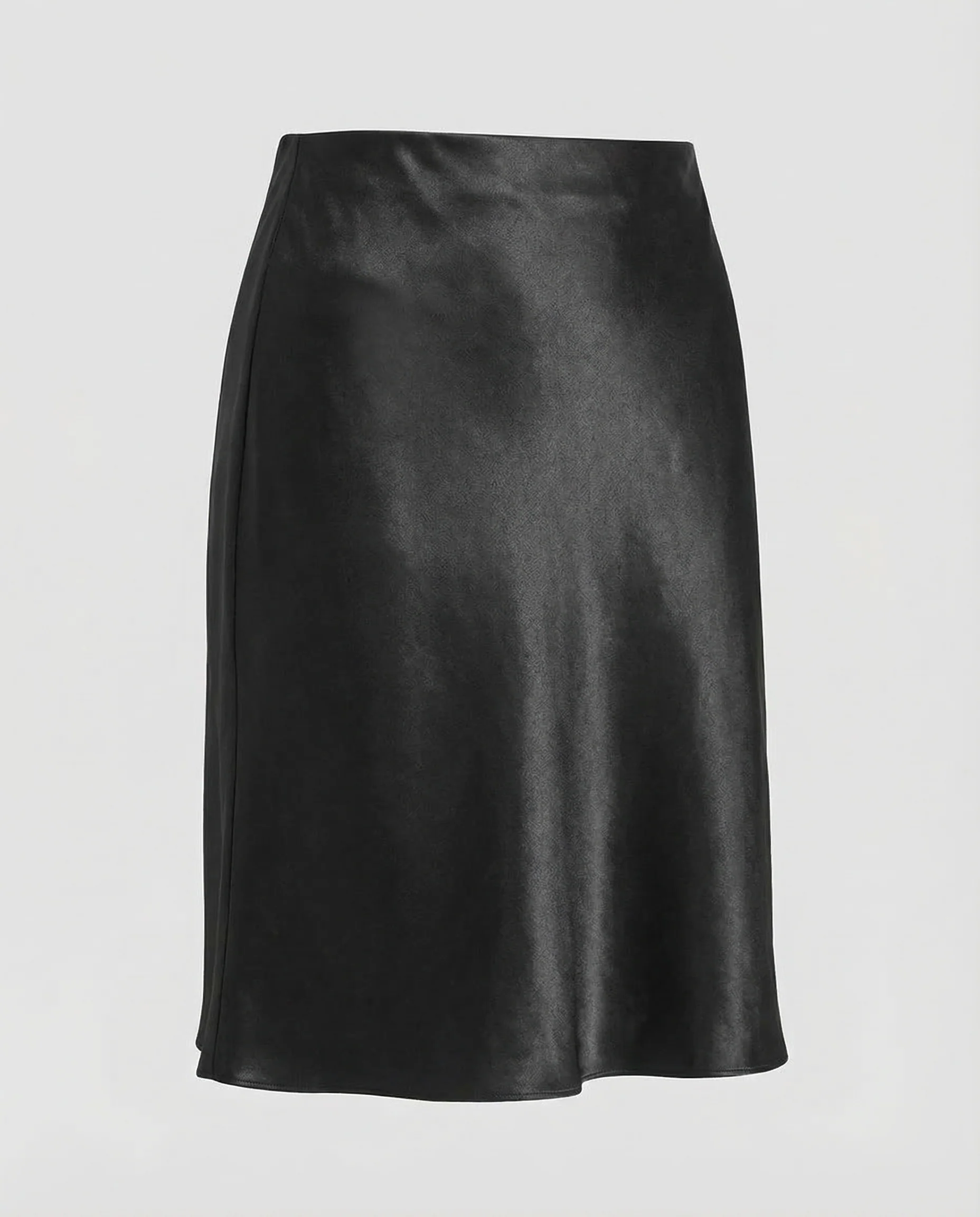 Damen Satin Rock A Linie - Image 7