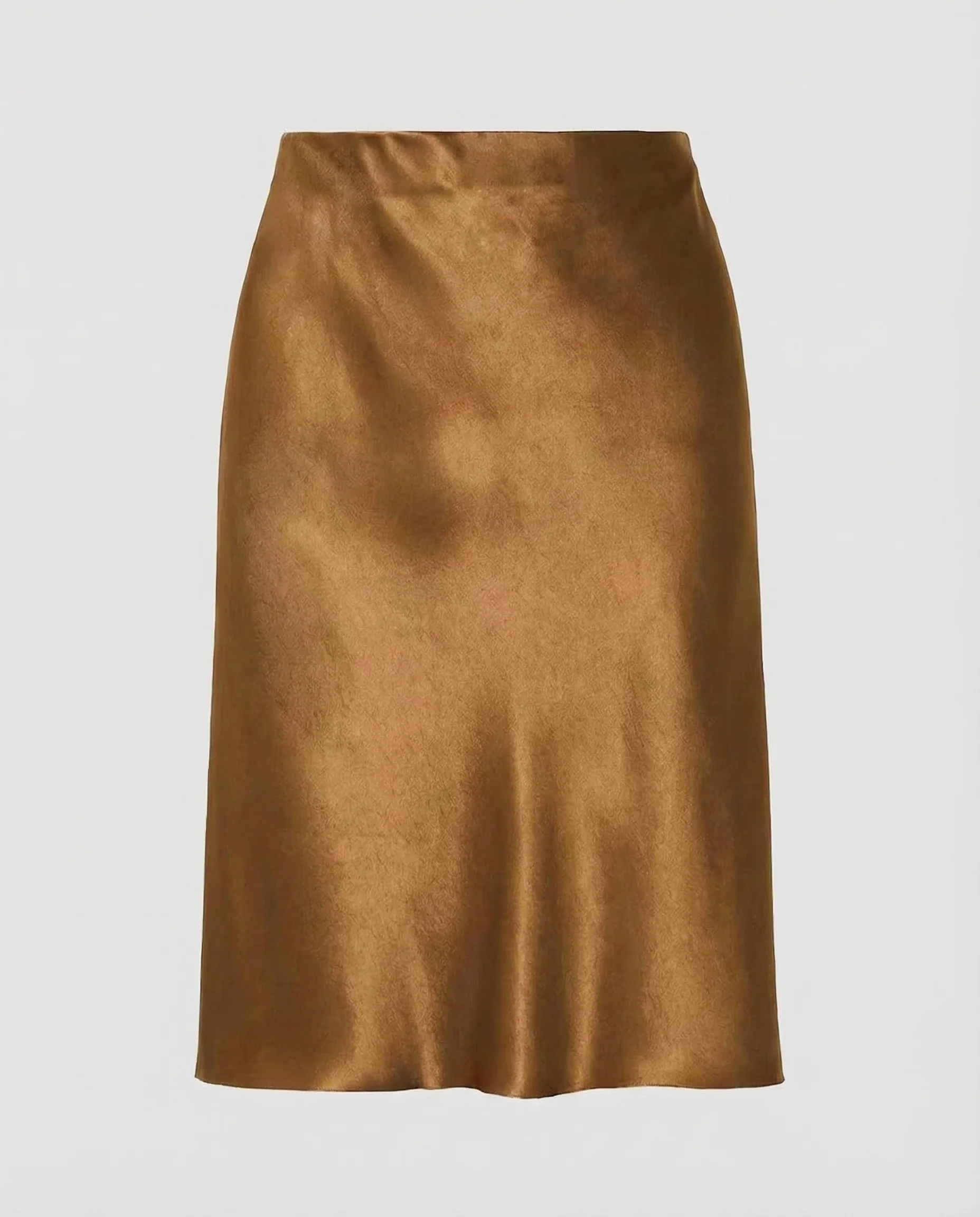 Damen Satin Rock A Linie - Image 8