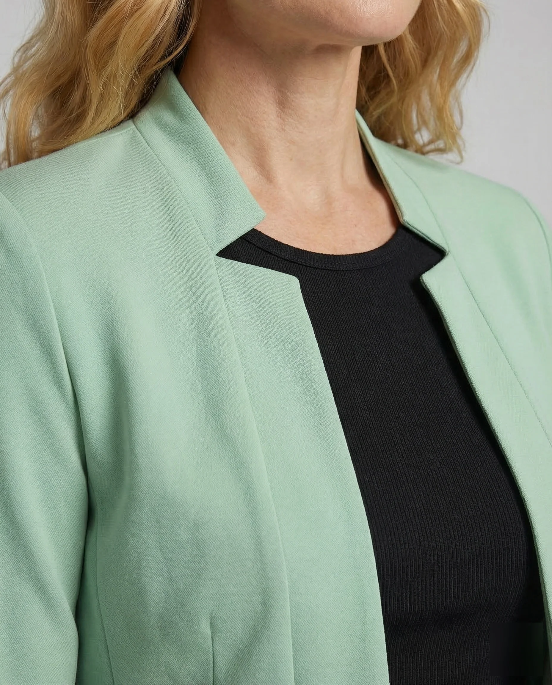 Damen Stretch Blazer Asymmetrisch - Image 3