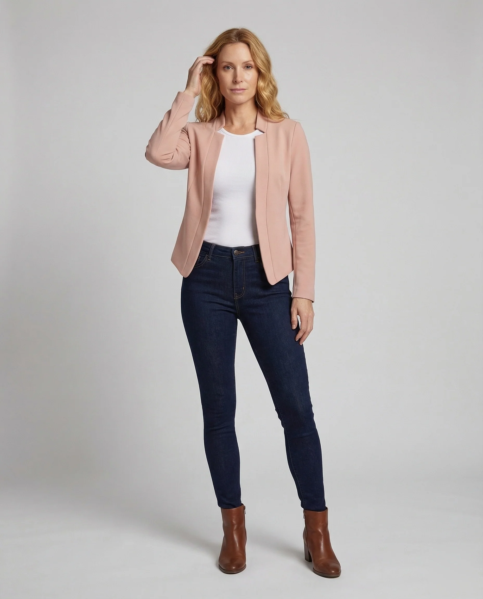 Damen Stretch Blazer Tailliert