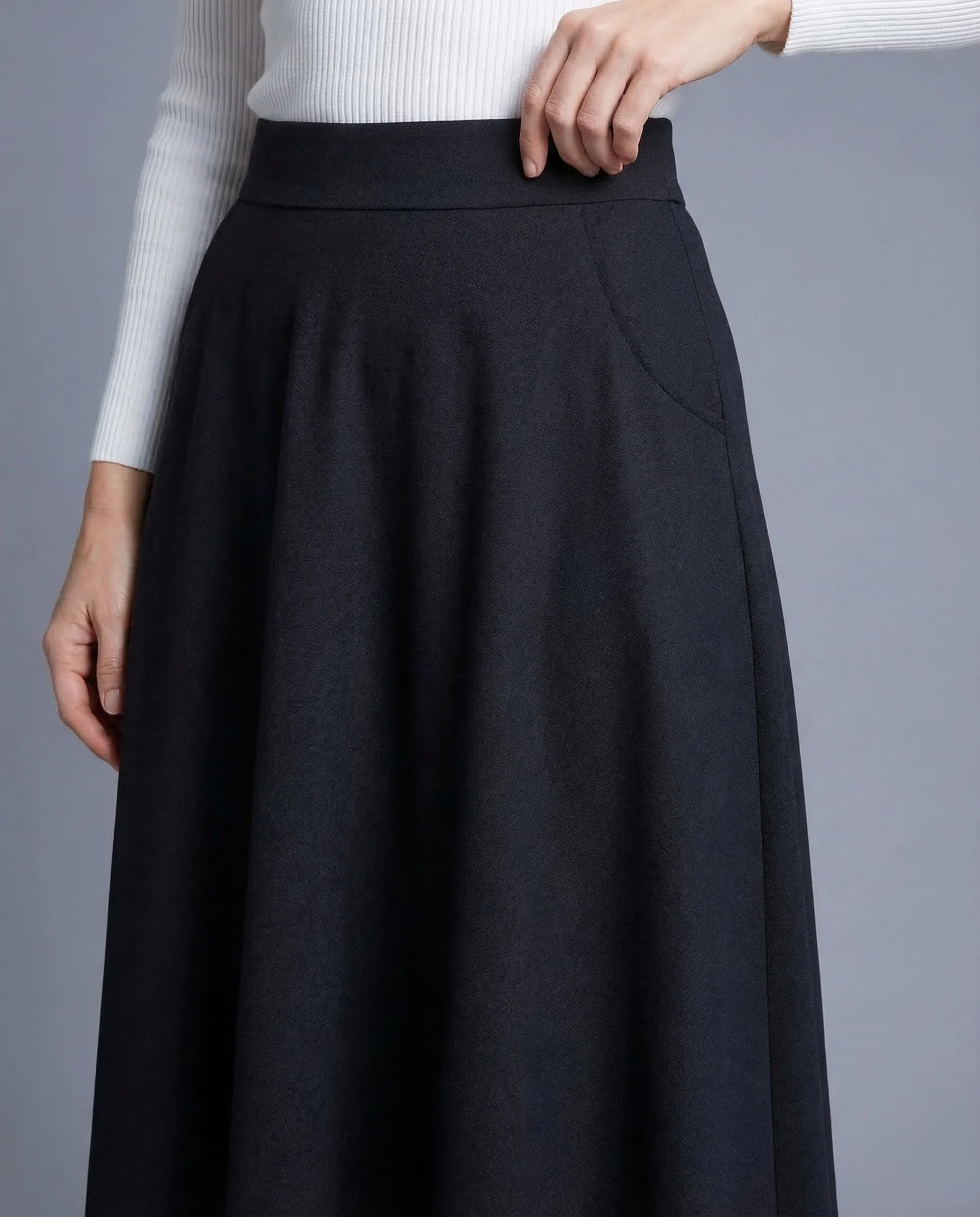 Damen Tellerrock Maxi - Image 3