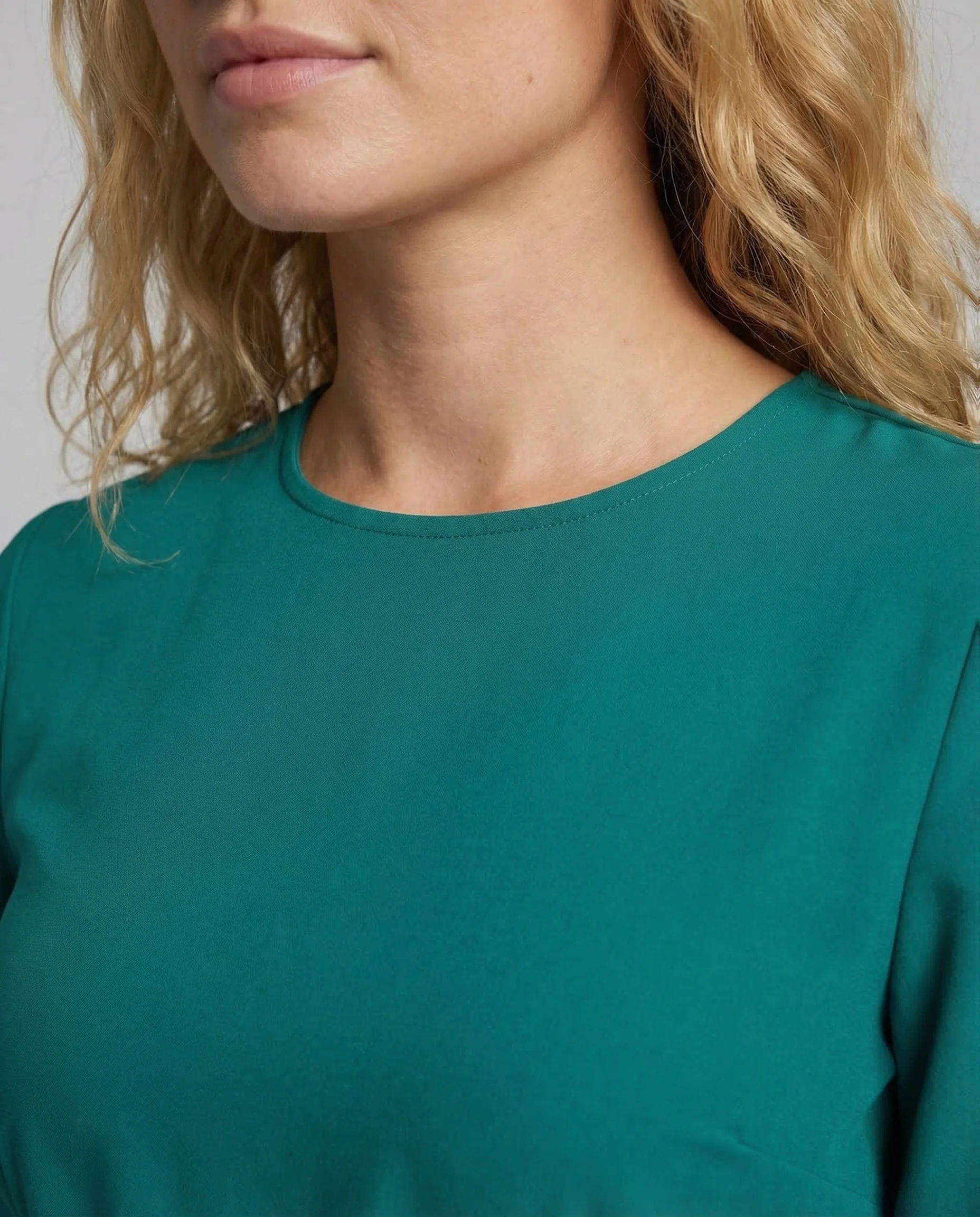 Damen A Linien Kleid Gürtel - Image 3