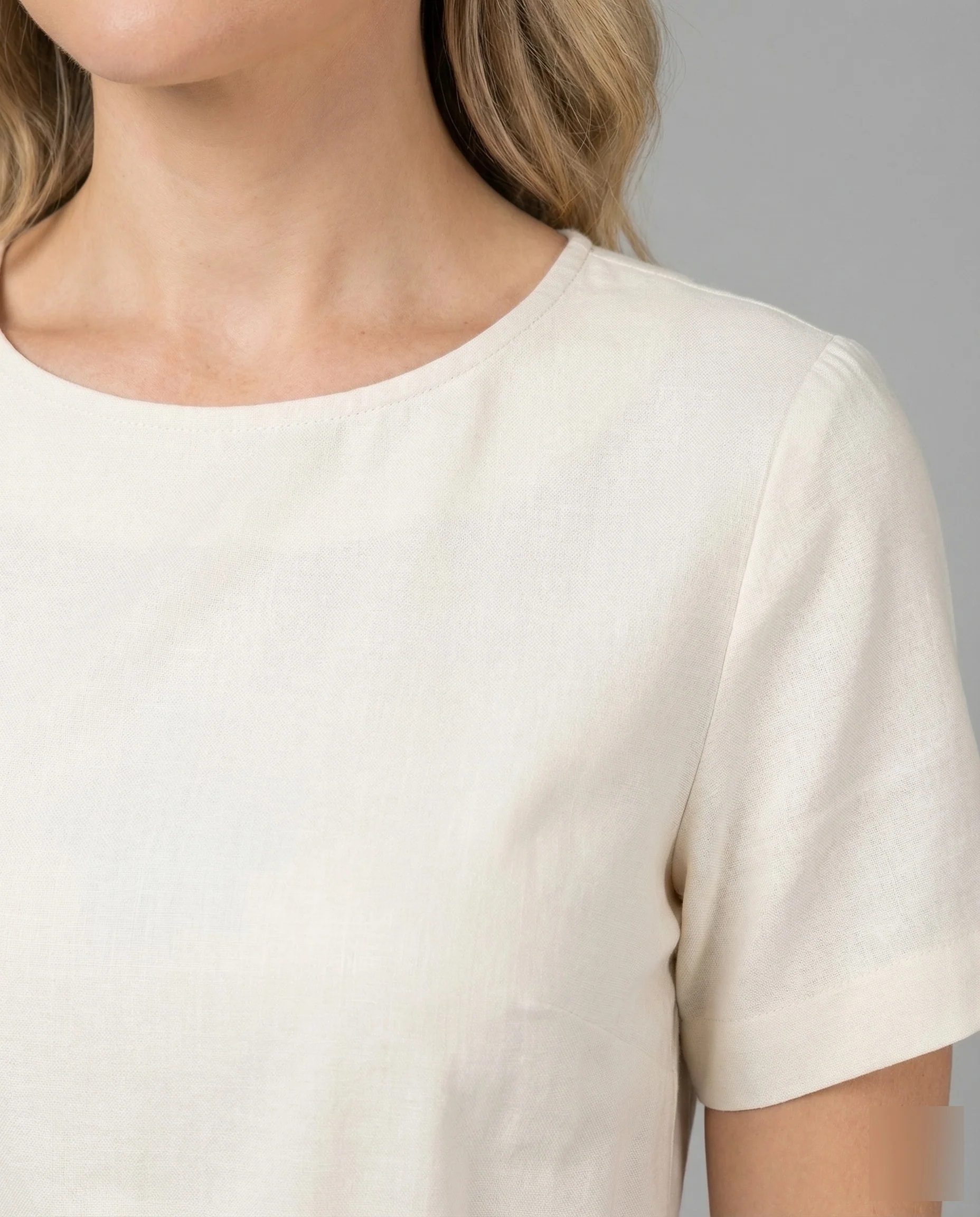 Damen A-Linien Maxikleid aus Crepe - Image 3
