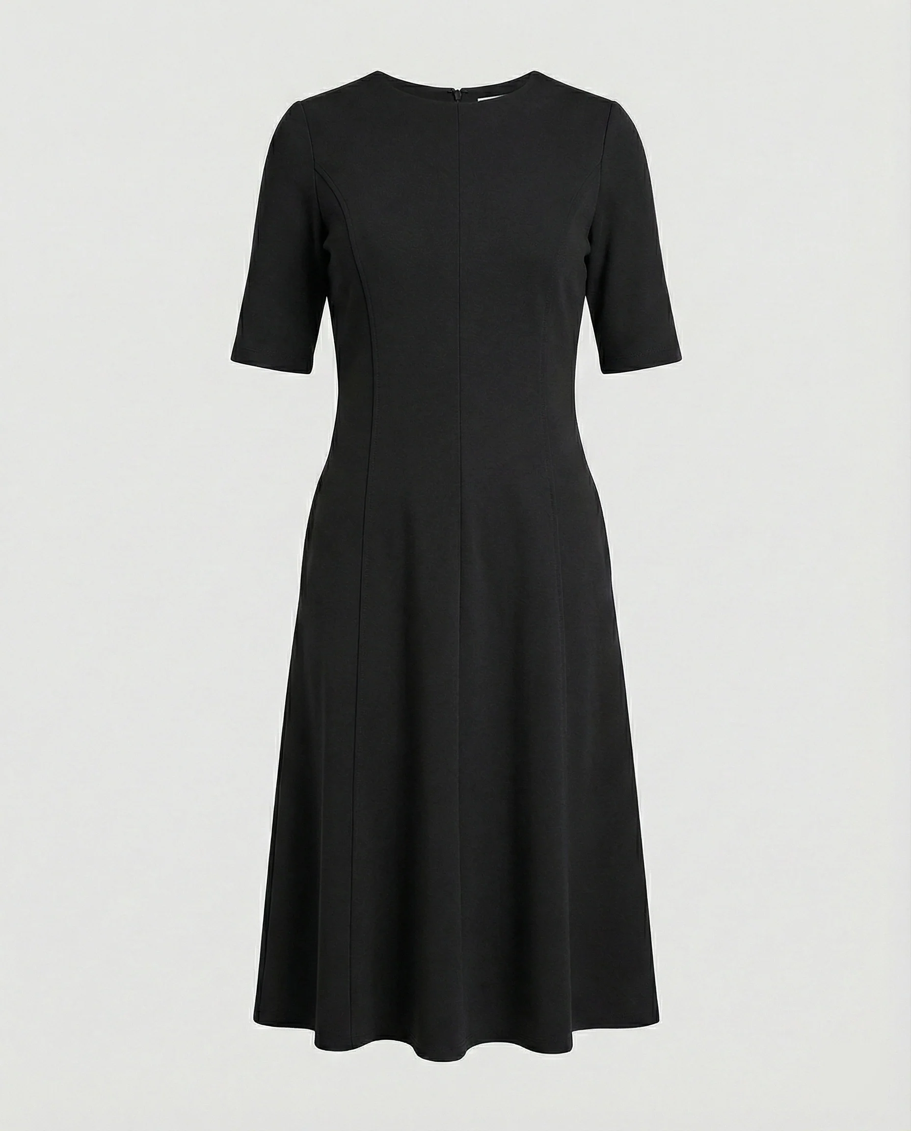 Damen Midikleid elegant Halbarm - Image 11