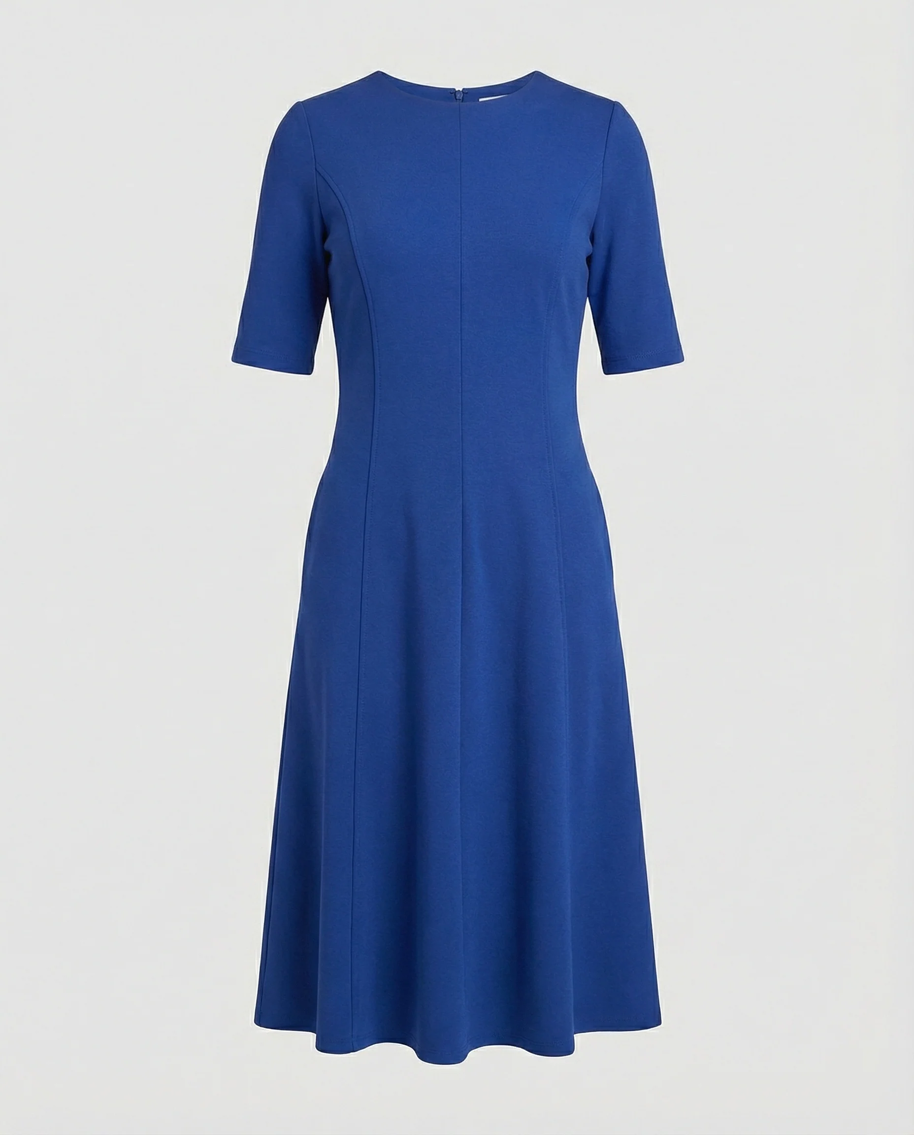 Damen Midikleid elegant Halbarm - Image 5