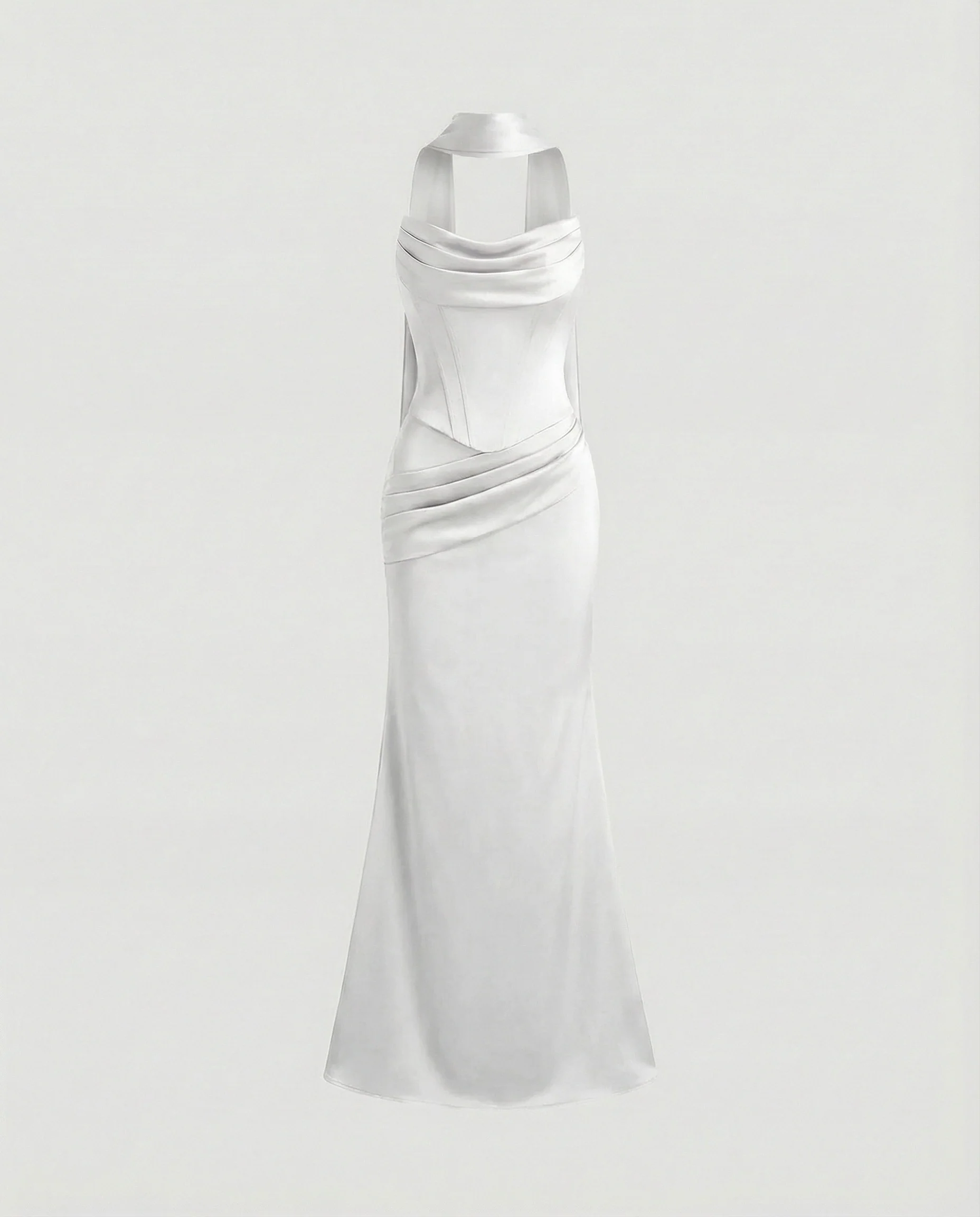 Elegantes Abendkleid mit Korsage Meerjungfrau - Image 11
