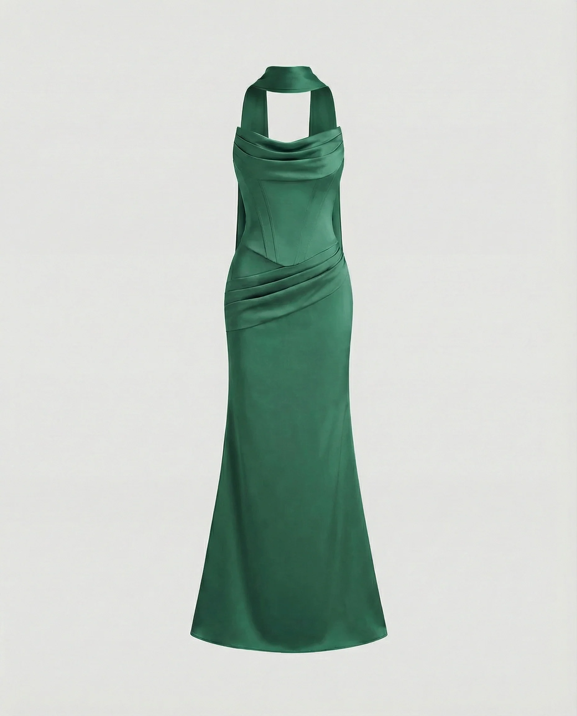 Elegantes Abendkleid mit Korsage Meerjungfrau - Image 12