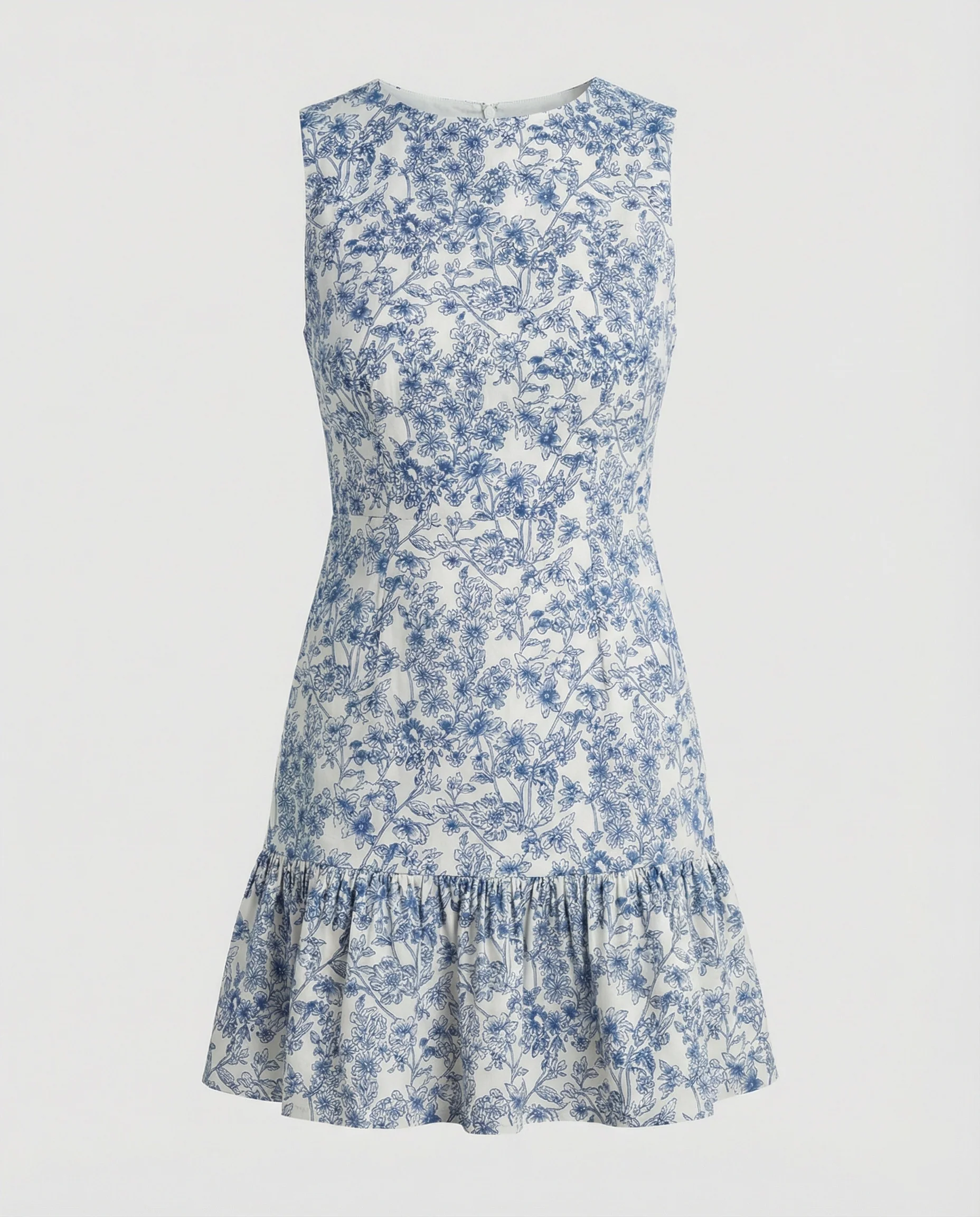 Damen A-Linie Sommerkleid ärmellos - Image 2