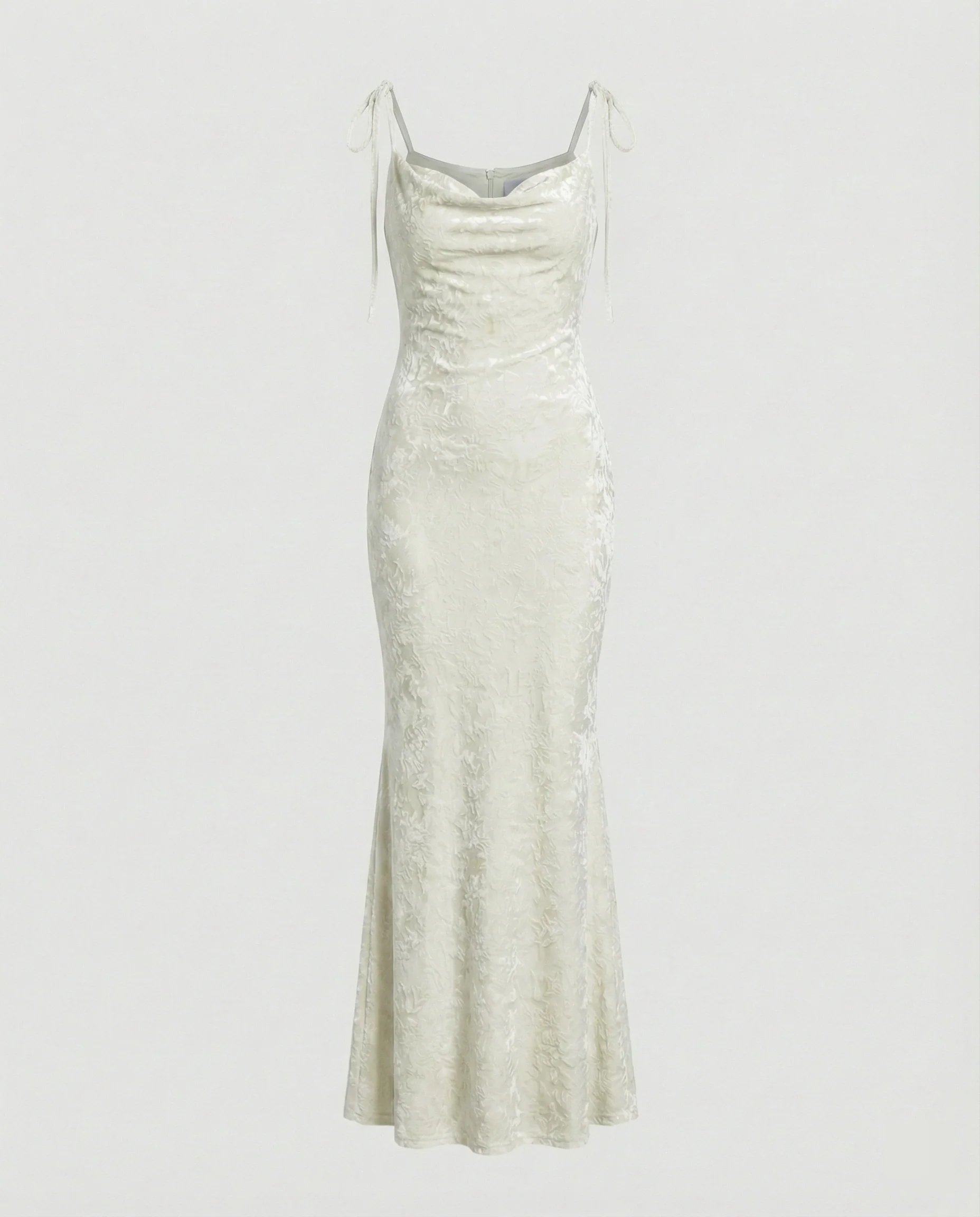 Jacquard Abendkleid Meerjungfrau Damen - Image 3