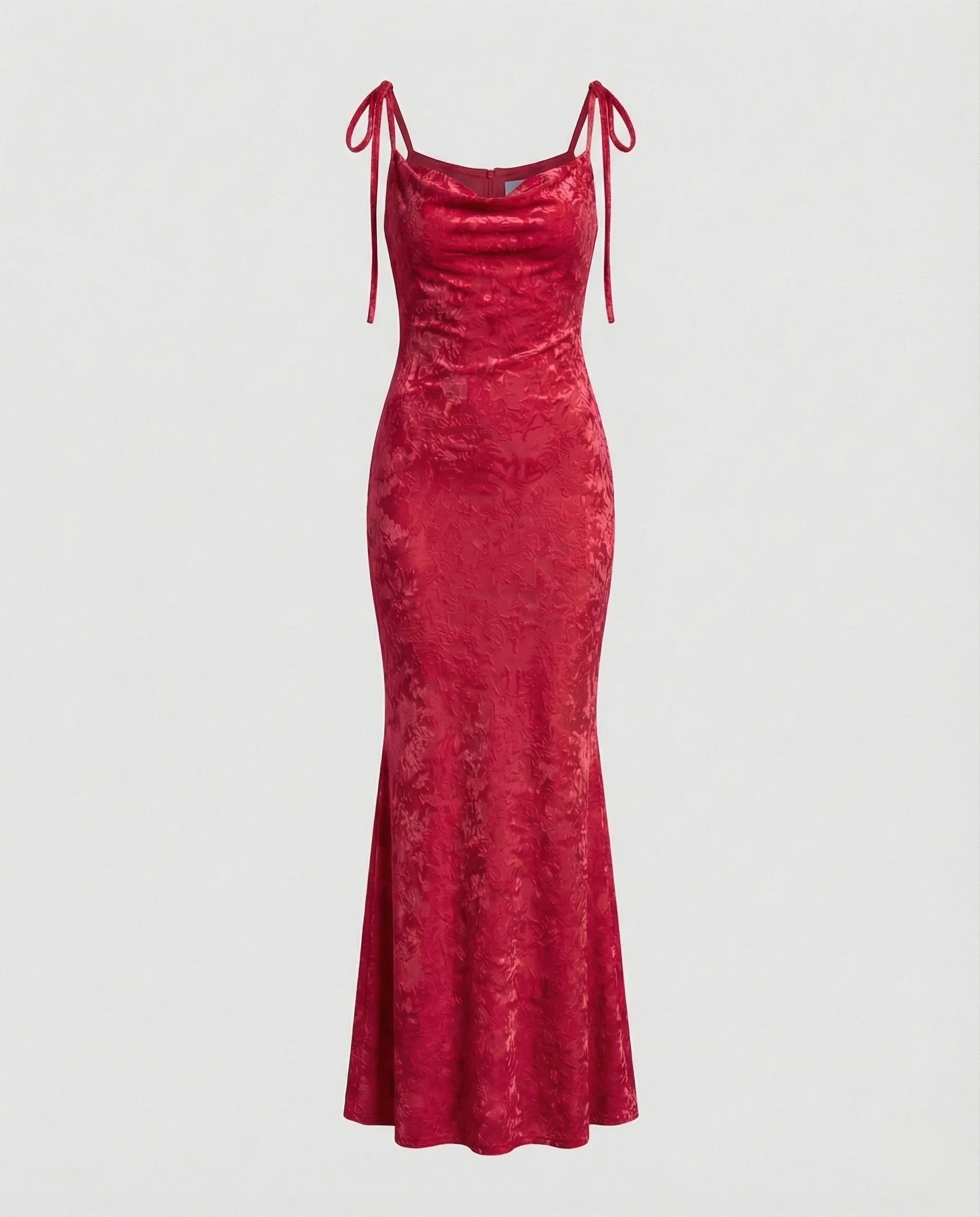 Jacquard Abendkleid Meerjungfrau Damen - Image 6