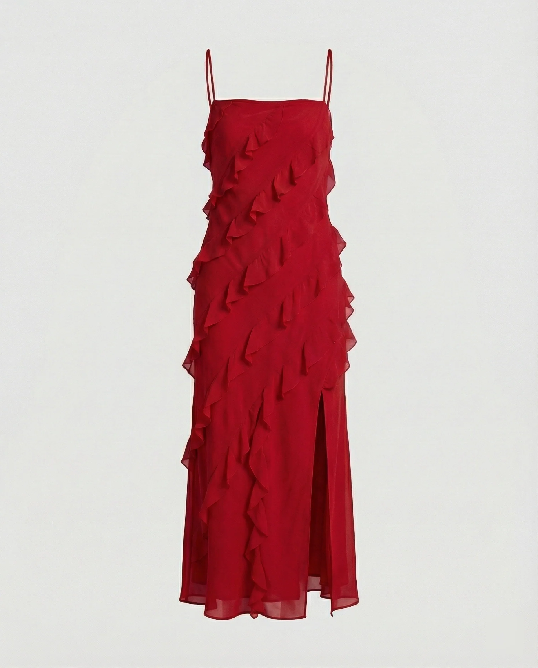 Damen Maxikleid mit Volants - Image 6
