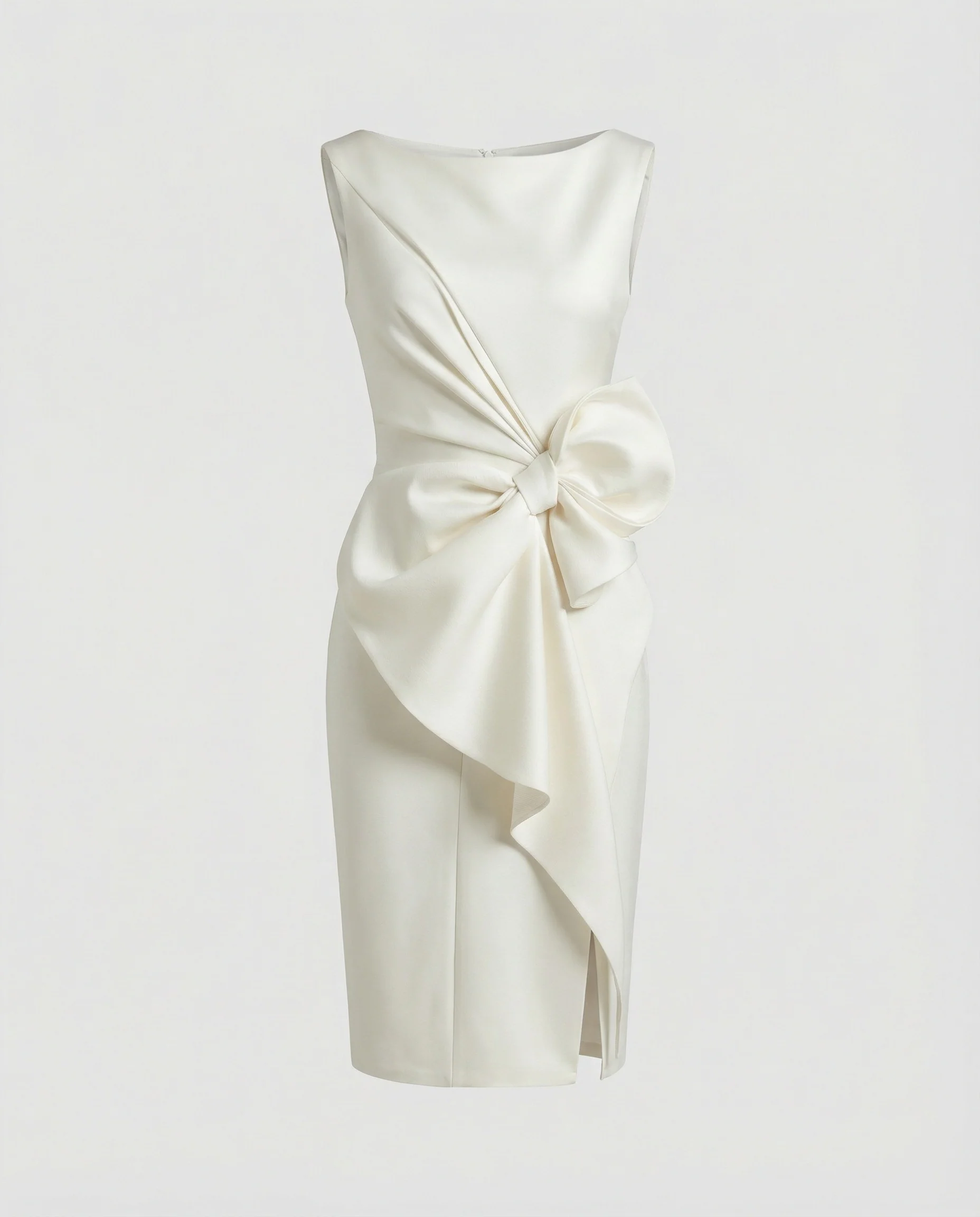 Damen Abendkleid elegant Satin - Image 5