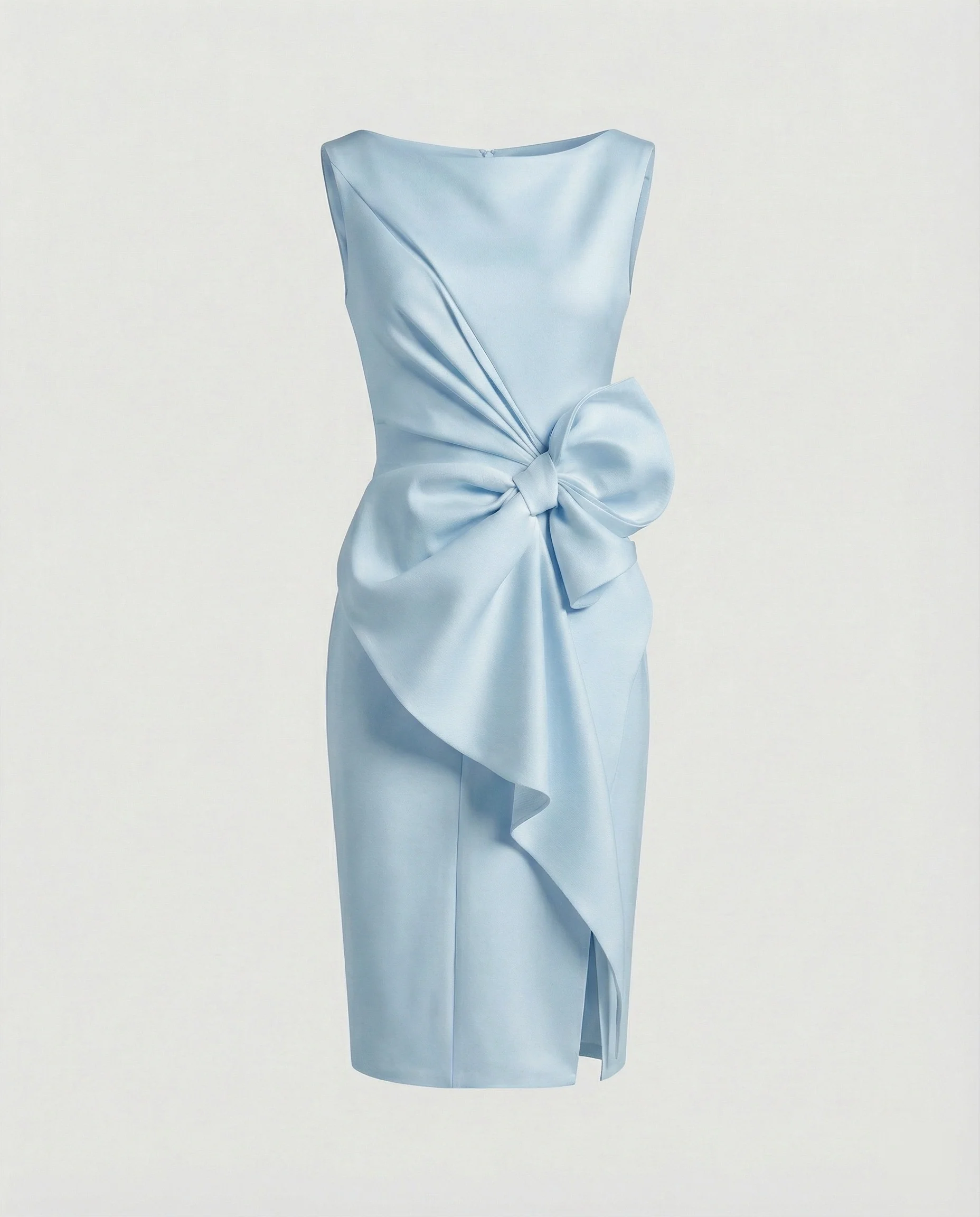 Damen Abendkleid elegant Satin - Image 8