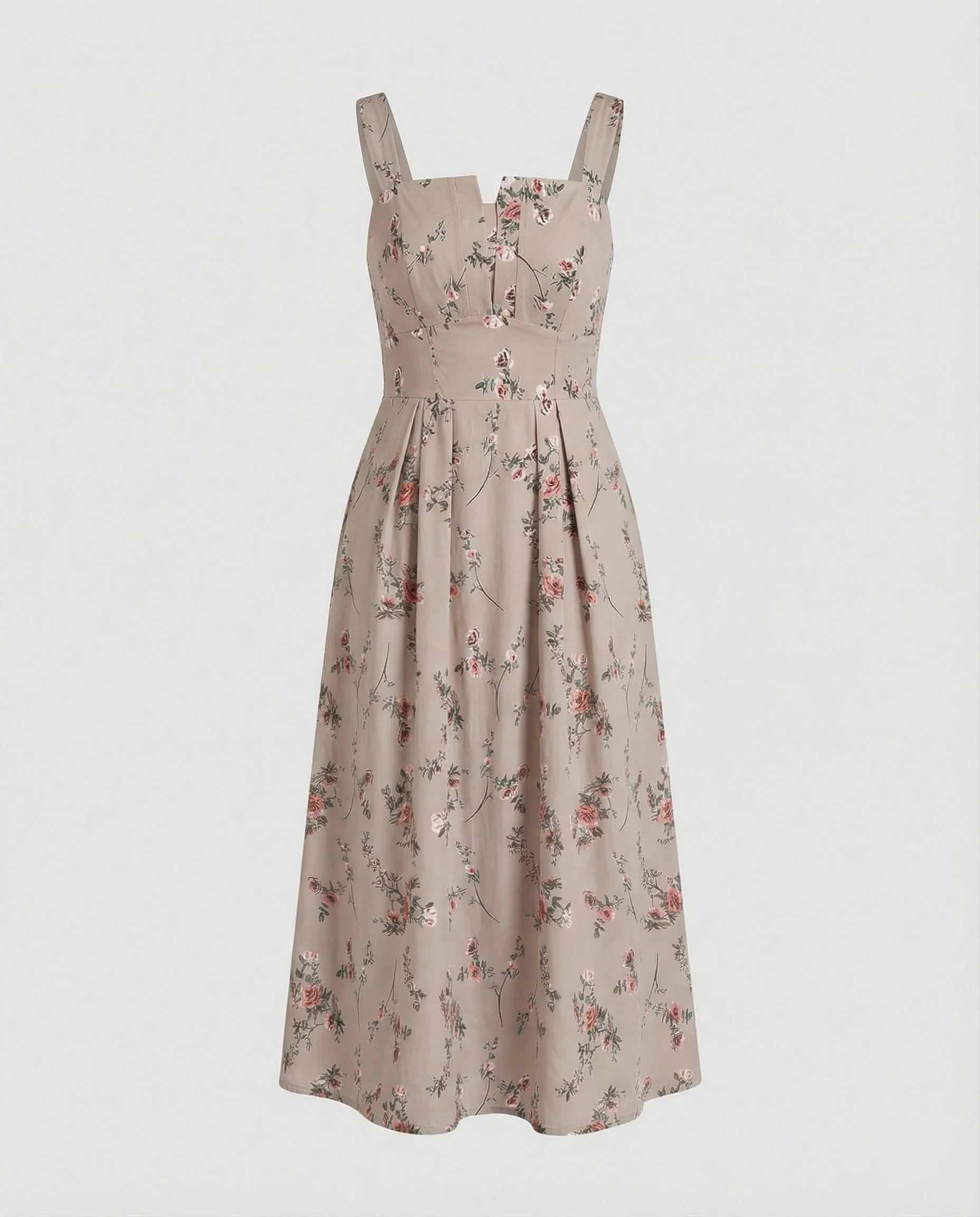 Damen Midikleid Korsett elegant - Image 2