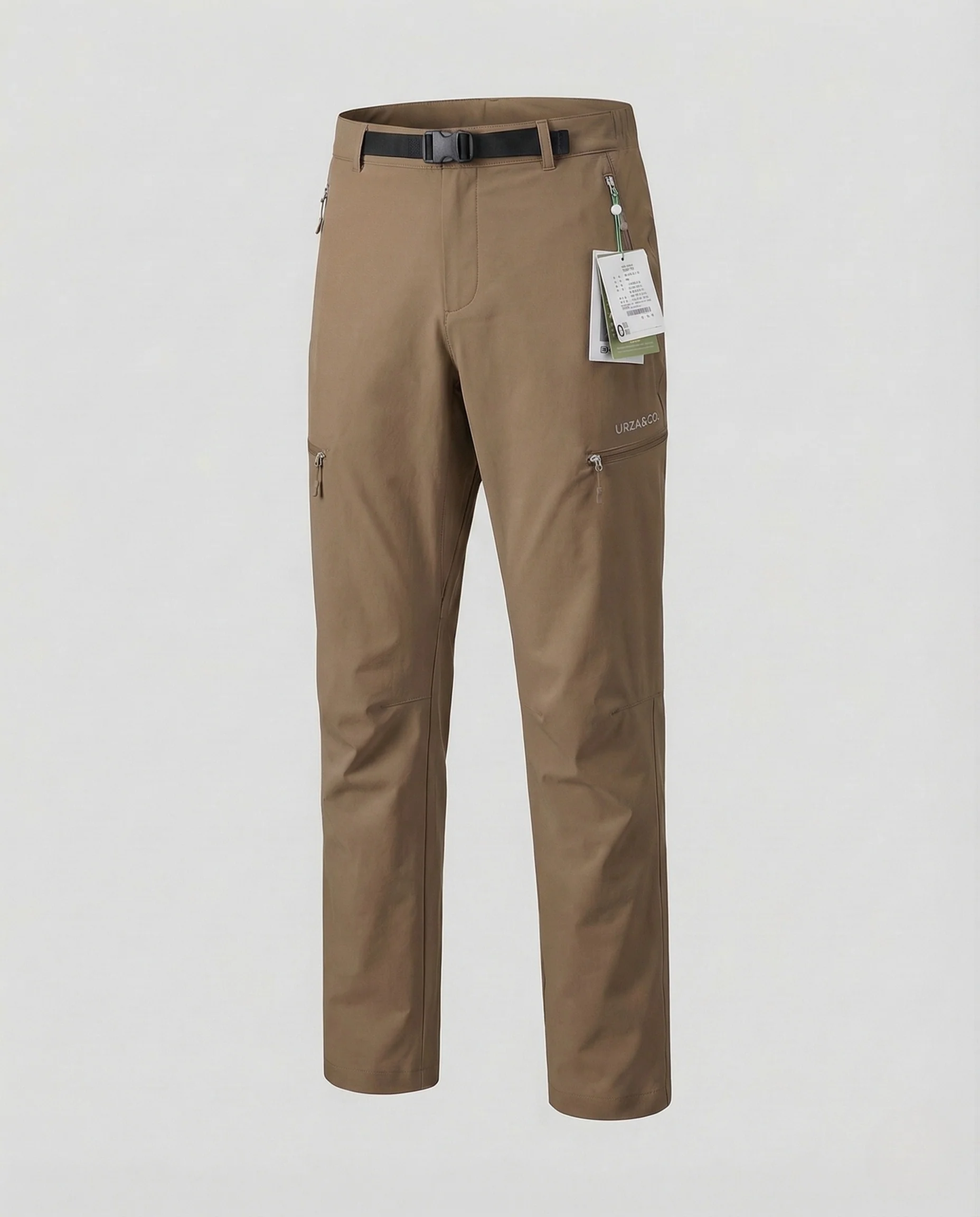 Damen Utility Hose mit Gürtel & Zipper Taschen - Image 10