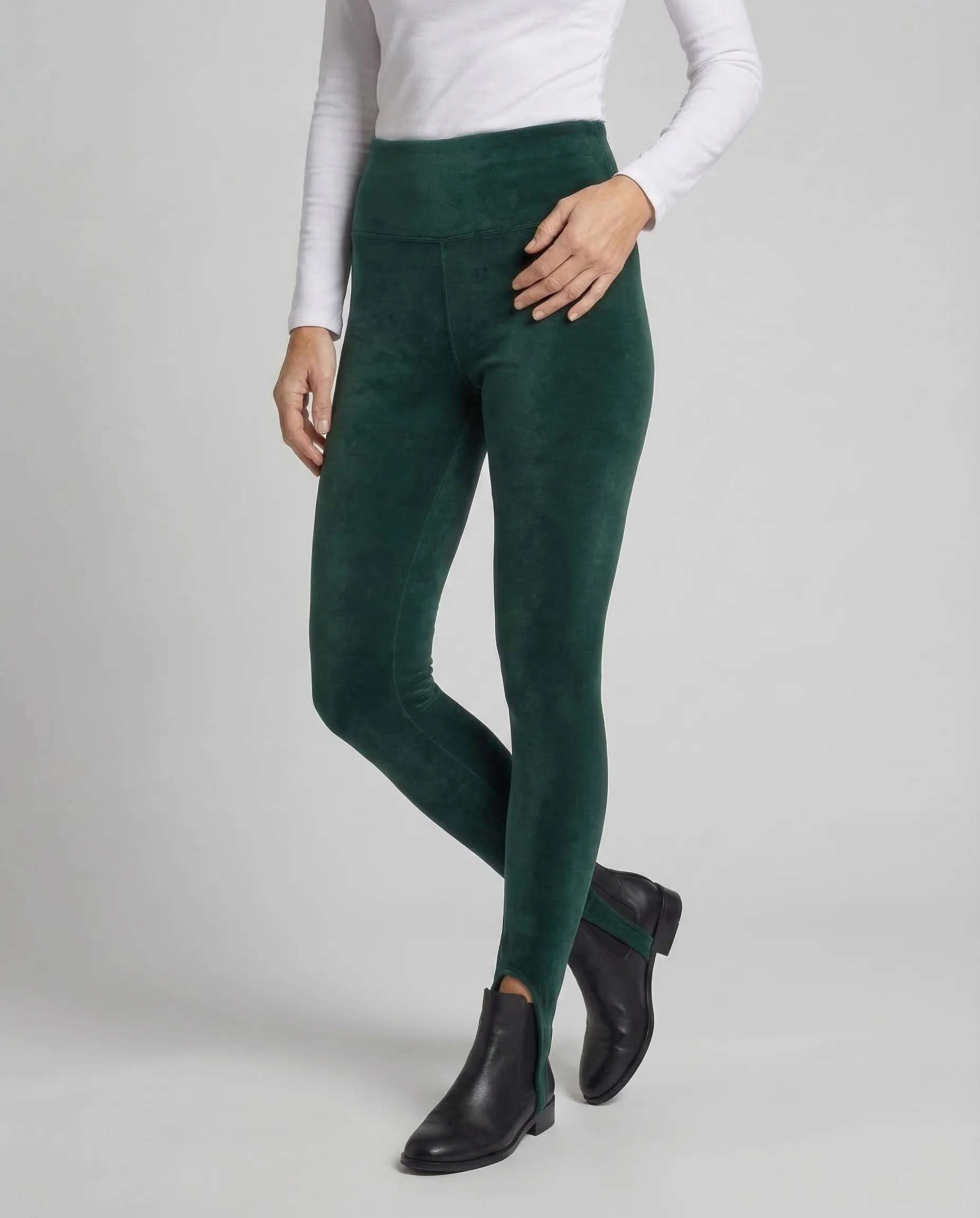 Damen Thermo Fleece Leggings High Waist - Image 2