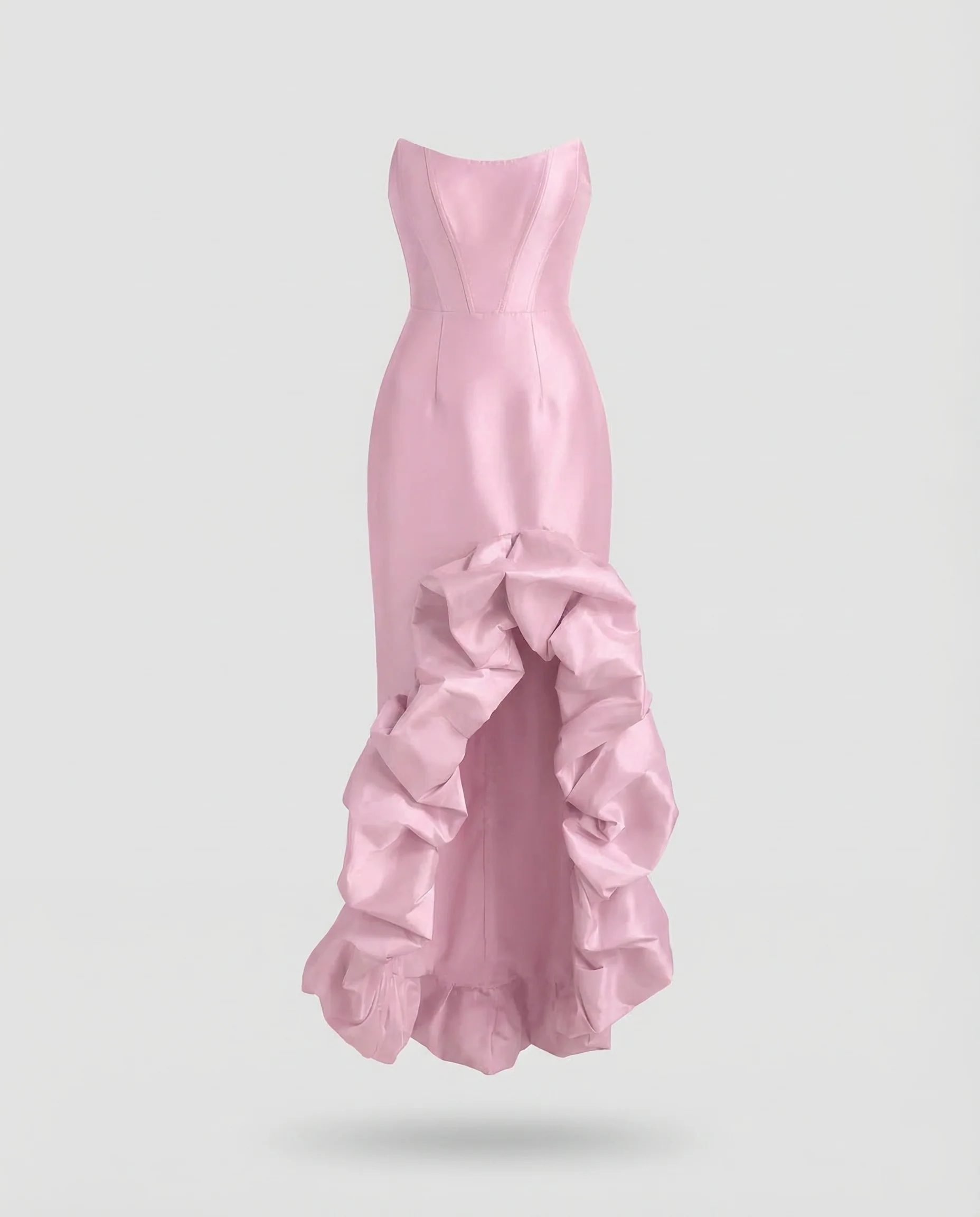 Damen Abendkleid trägerlos Meerjungfrau - Image 5