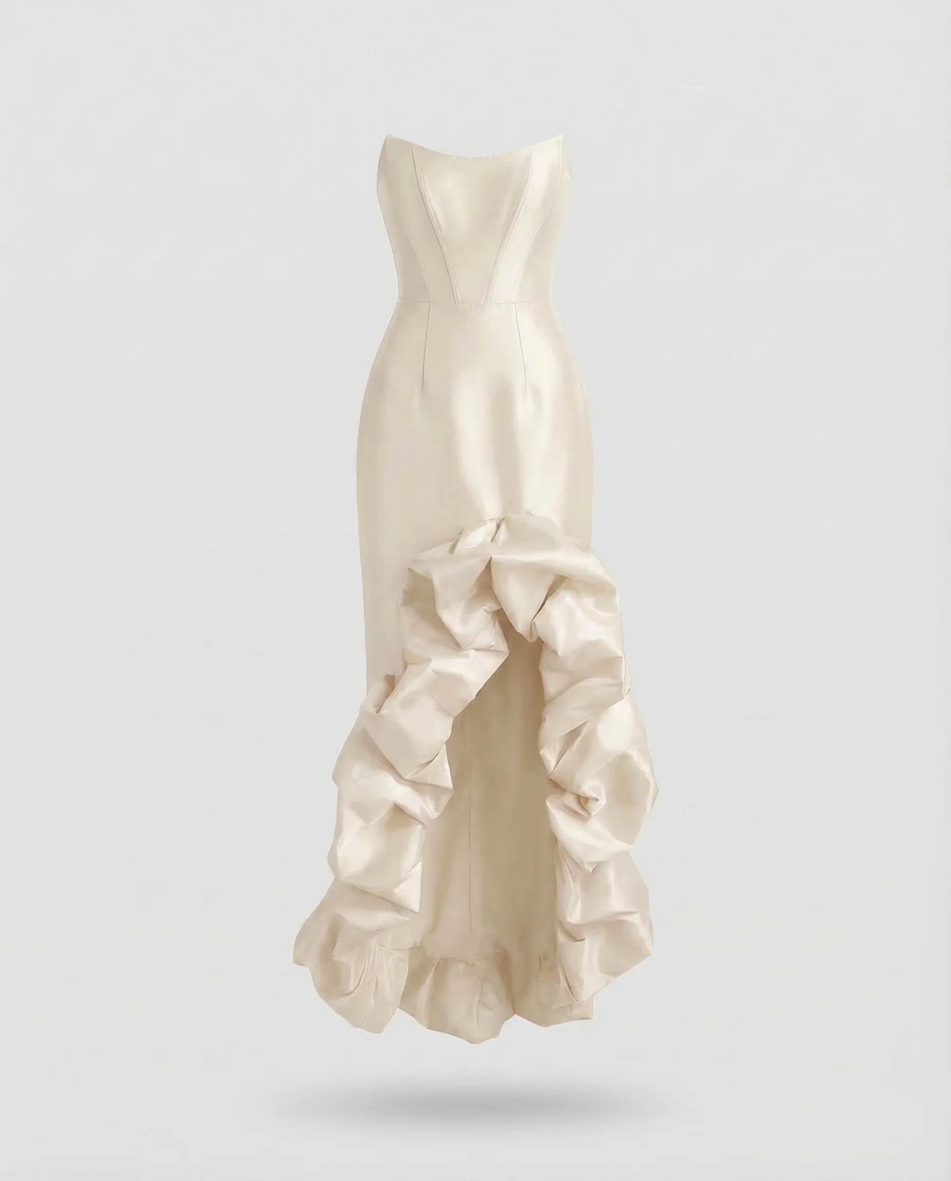 Damen Abendkleid trägerlos Meerjungfrau - Image 6