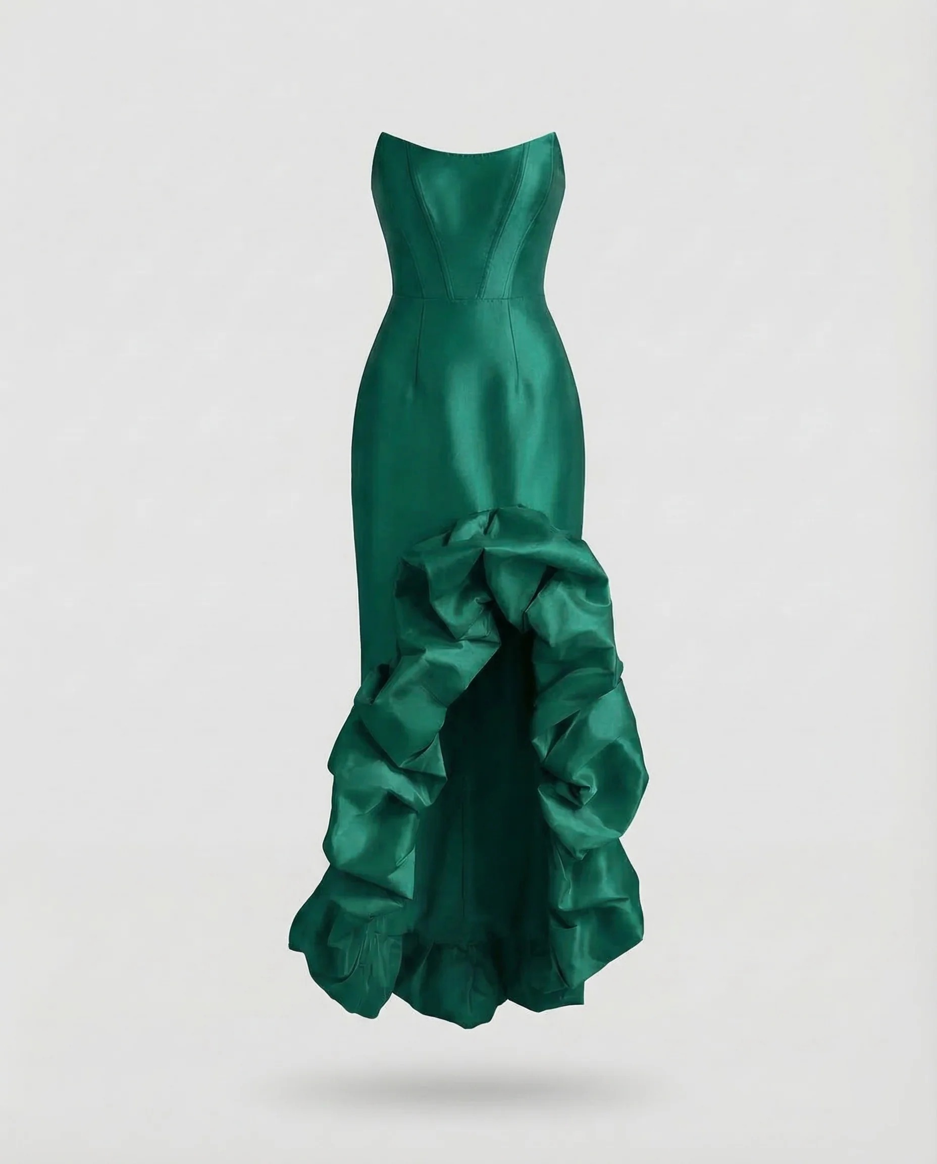 Damen Abendkleid trägerlos Meerjungfrau - Image 8
