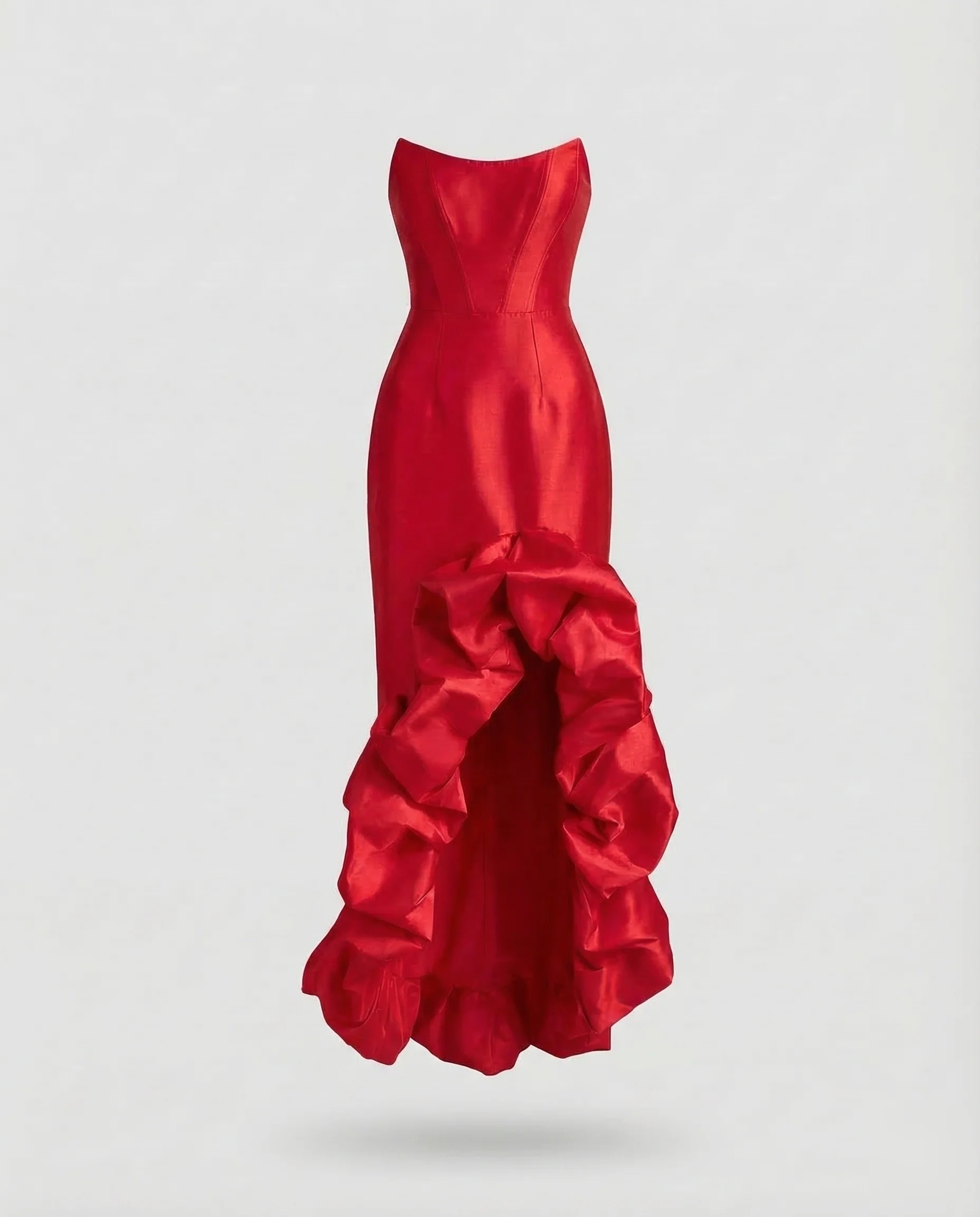 Damen Abendkleid trägerlos Meerjungfrau - Image 9