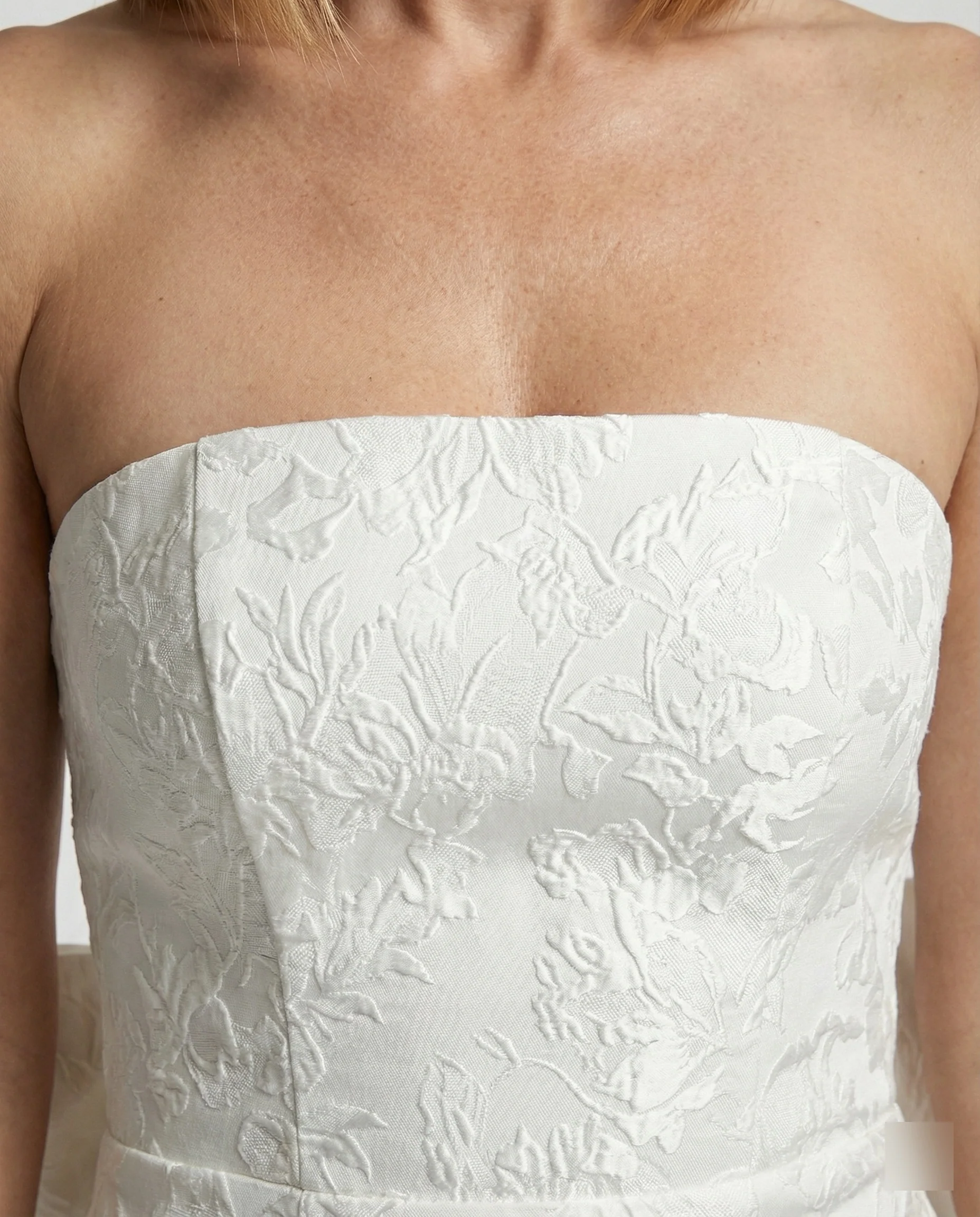 Trägerloses Meerjungfrau Abendkleid Damen - Image 3