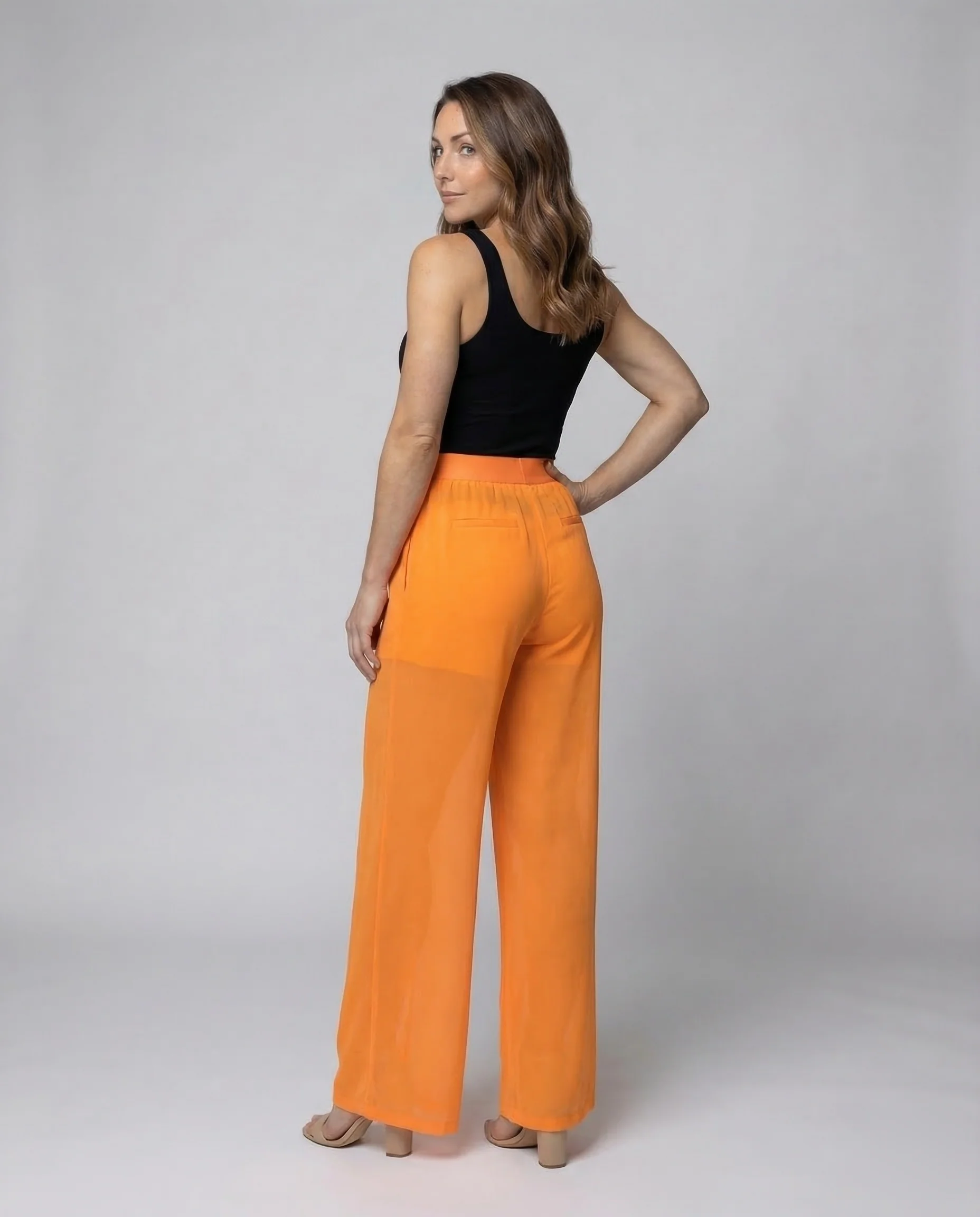Damen Mesh Hose Weit - Image 4