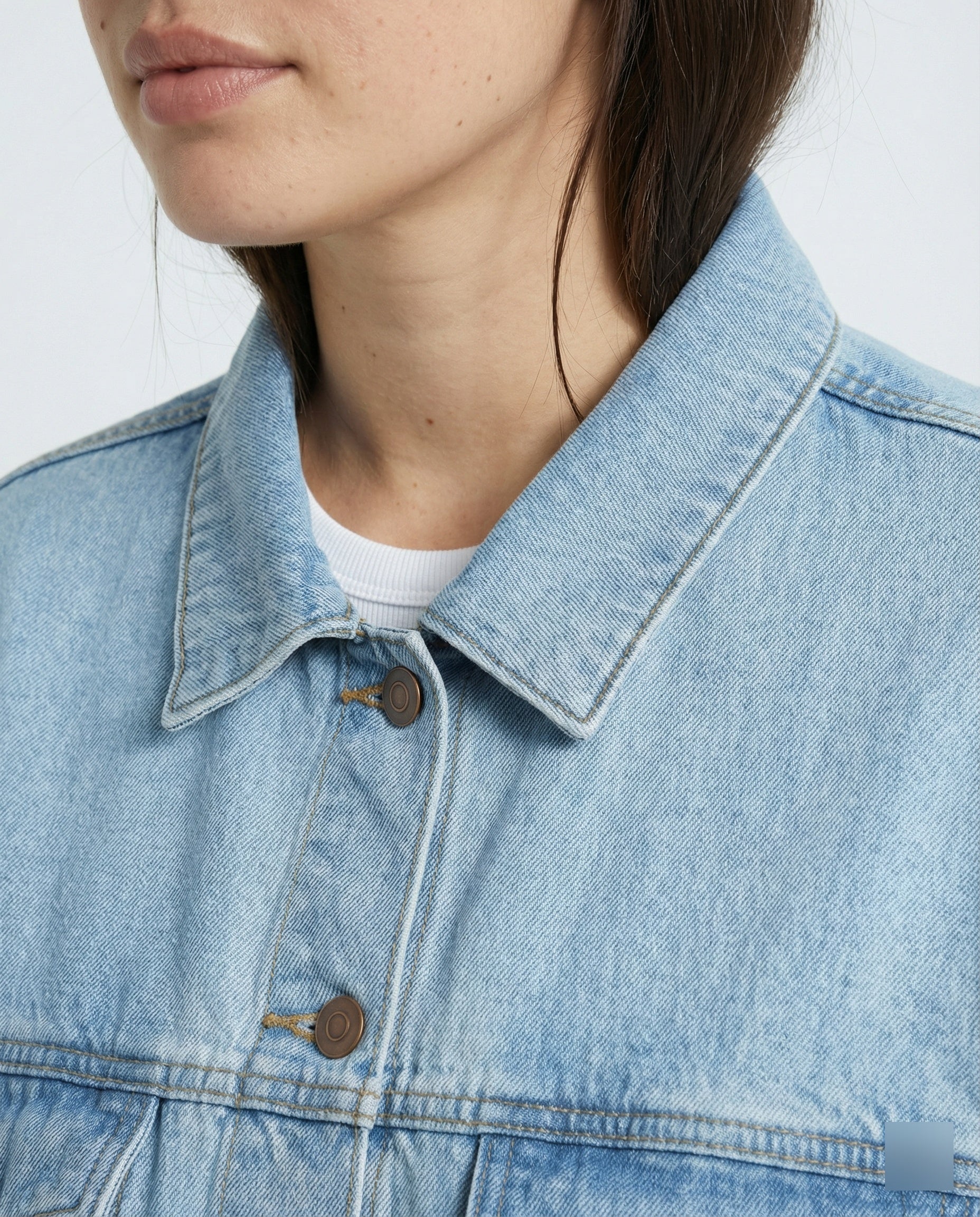 Übergangsjacke Damen sportlich Jeans - Image 5