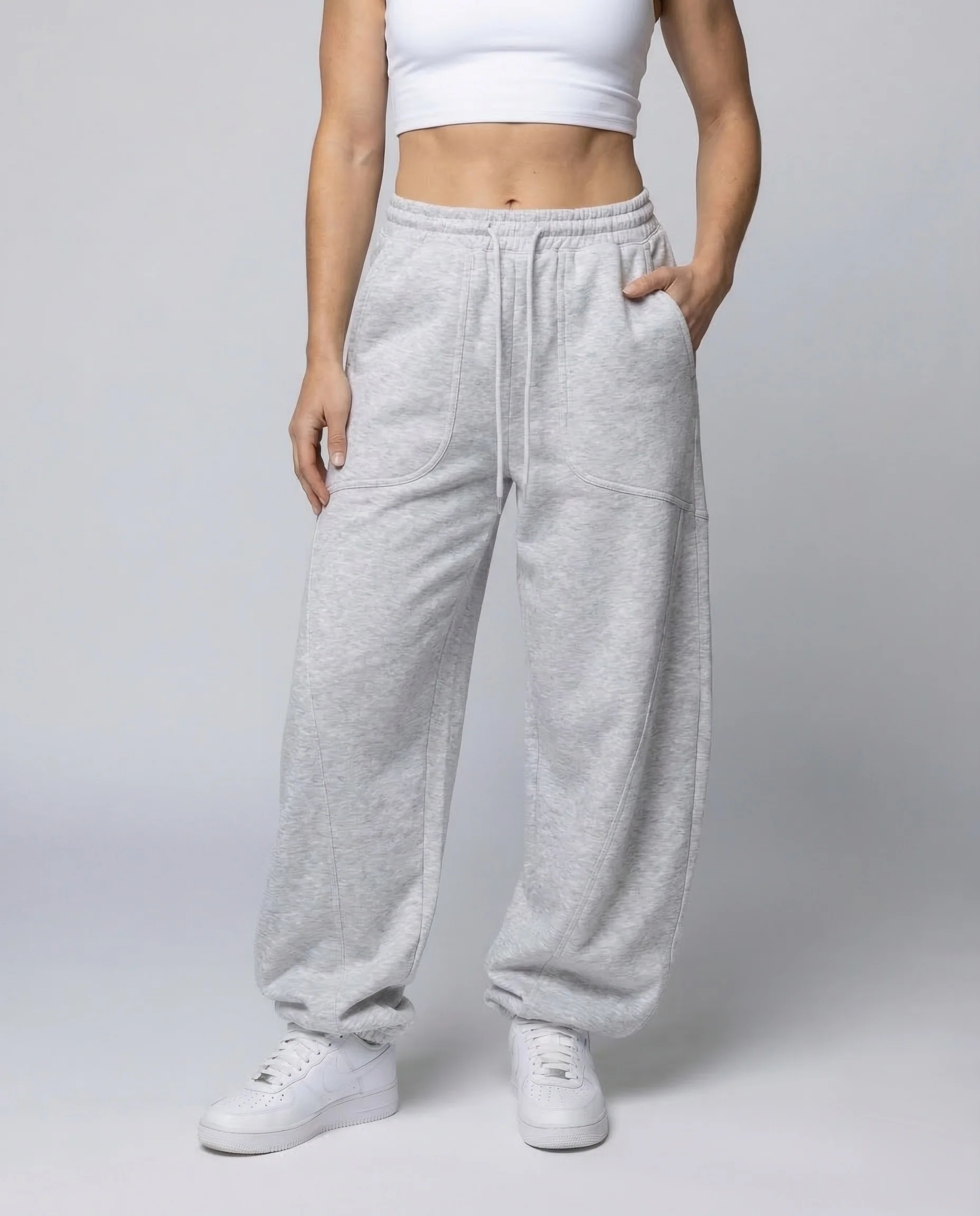 Damen Sweathose Ultraweit Naht - Image 2