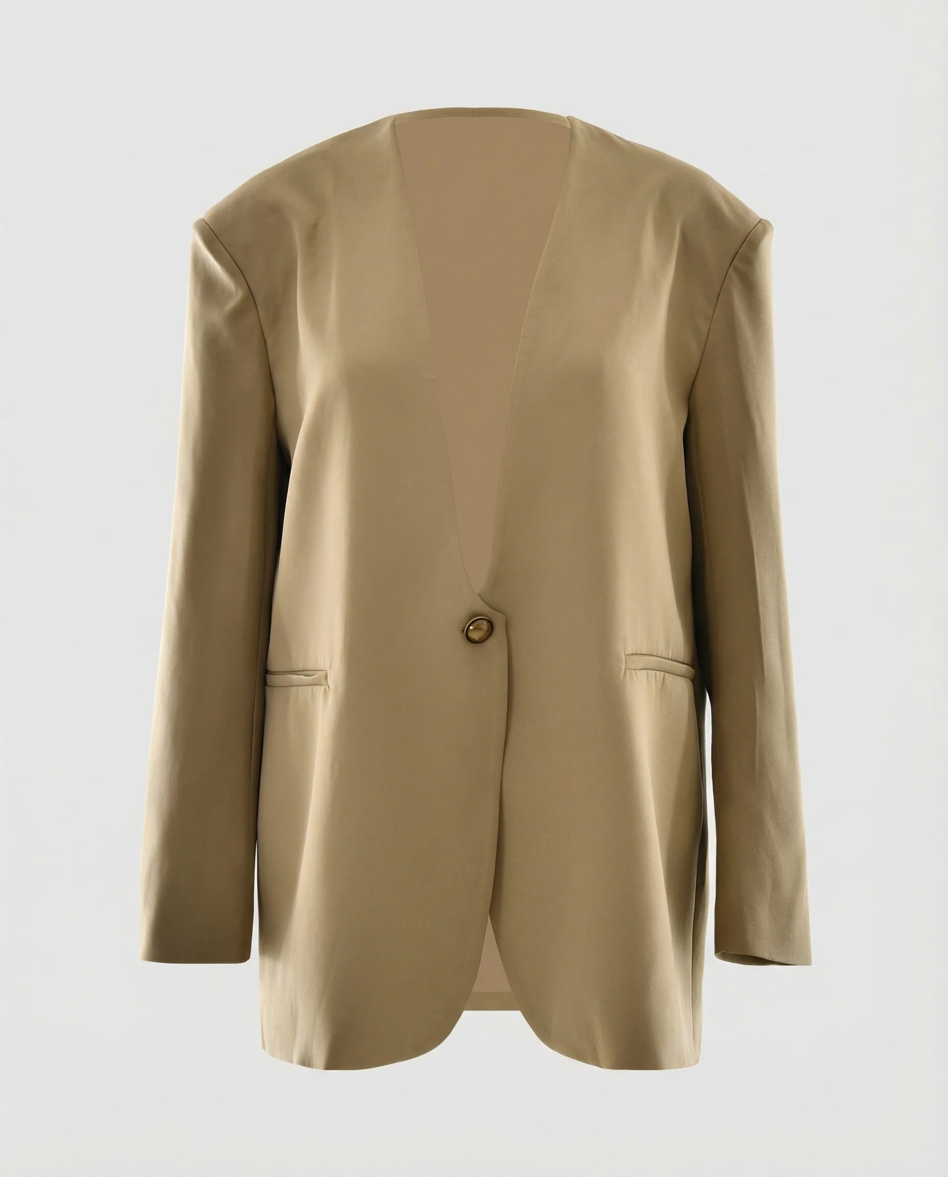 Damen Longblazer mit V Ausschnitt - Image 5