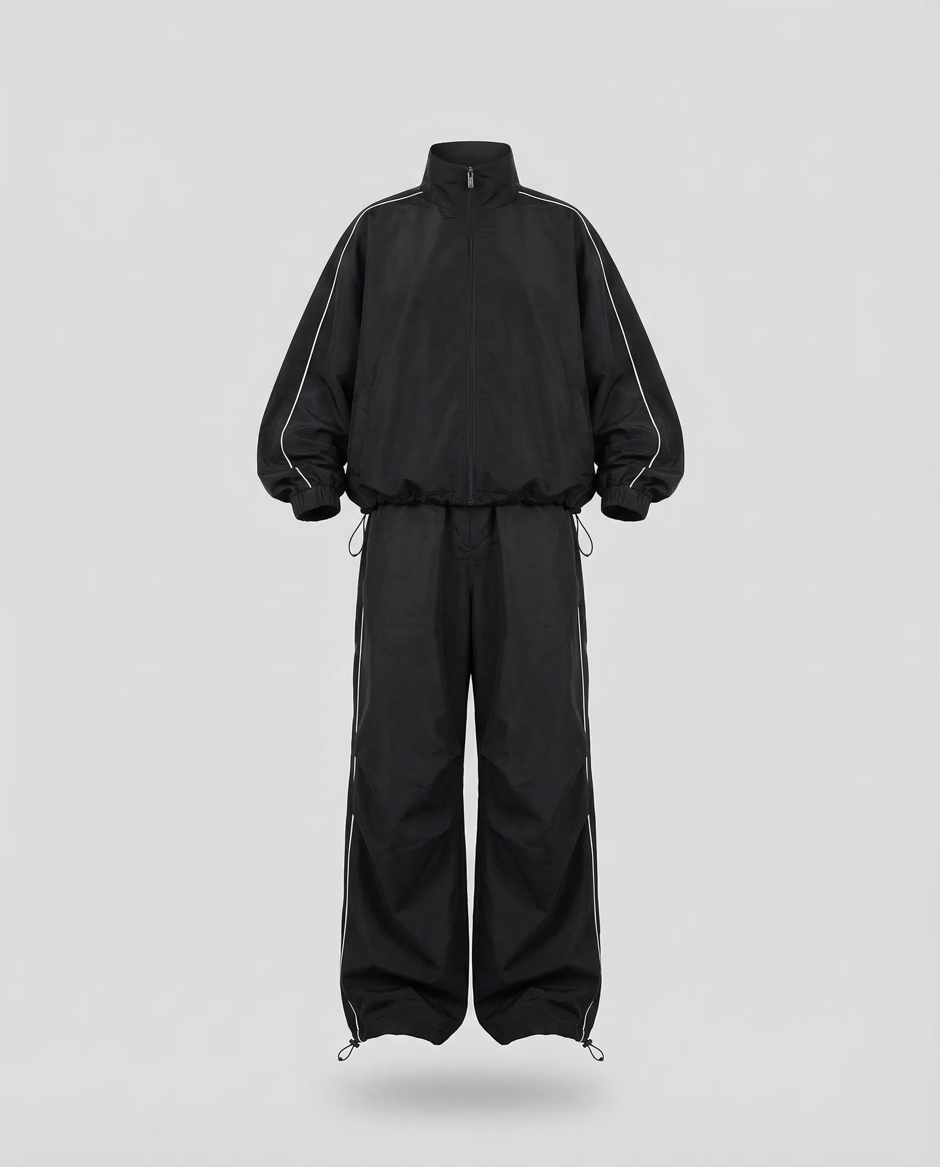 Damen Tracksuit Oversize Streifen - Image 4