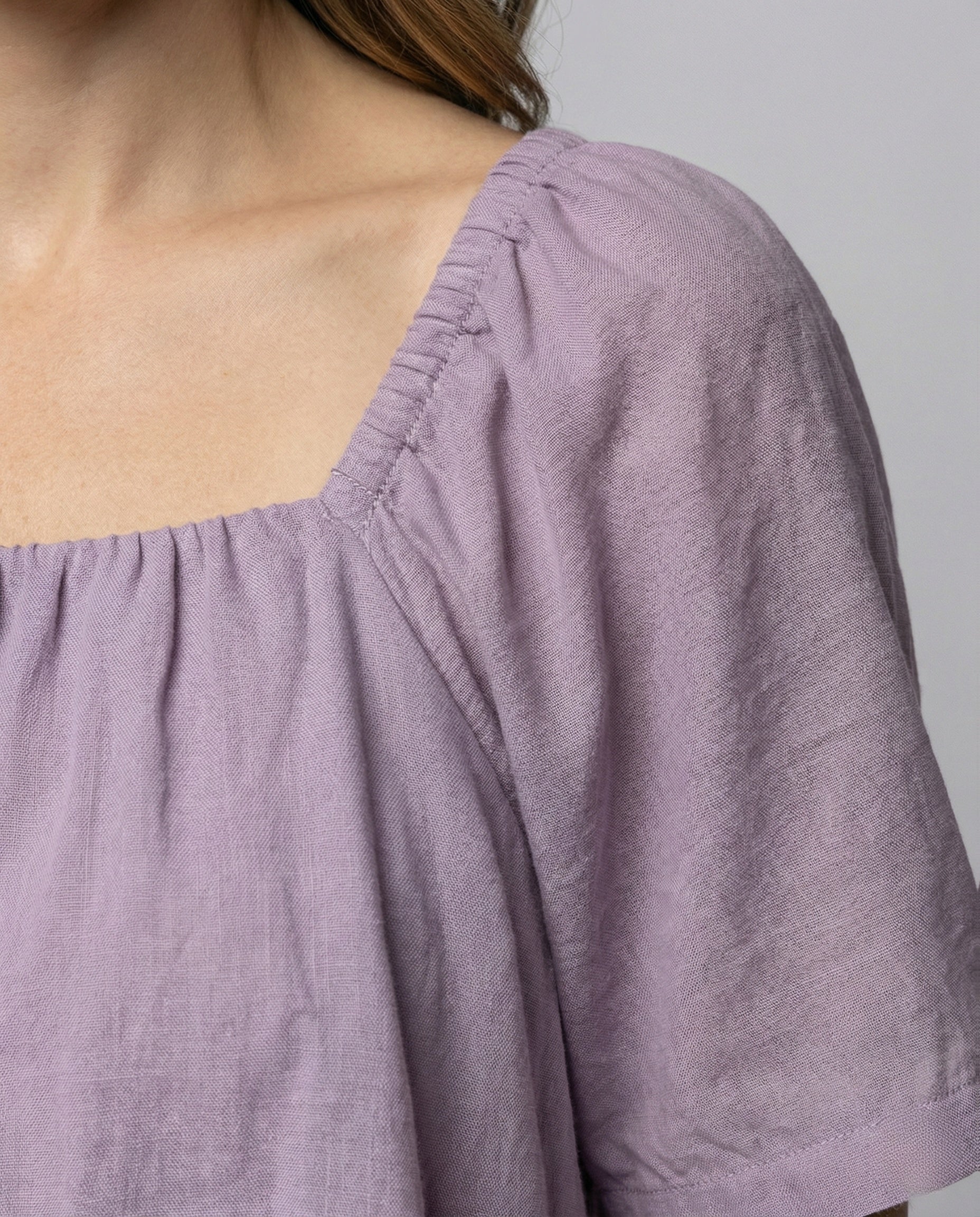 Damen Lagenbluse mit Quadratischem Ausschnitt - Image 3